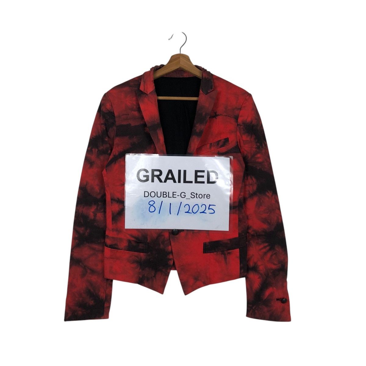 Japanese Brand 📌Cropped Biker Jacket Sos Te Nuto Acid Wash Issey Miyake Size US M / EU 48-50 / 2 - 1 Thumbnail