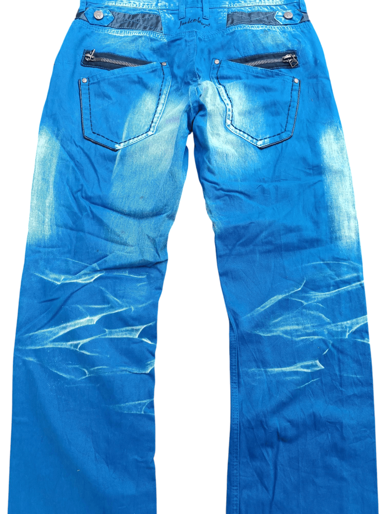 Japanese Brand × Vintage FYEE 🔥 Jukebox Rare Whiskers Denim E242i Size US 34 / EU 50 - 10 Thumbnail