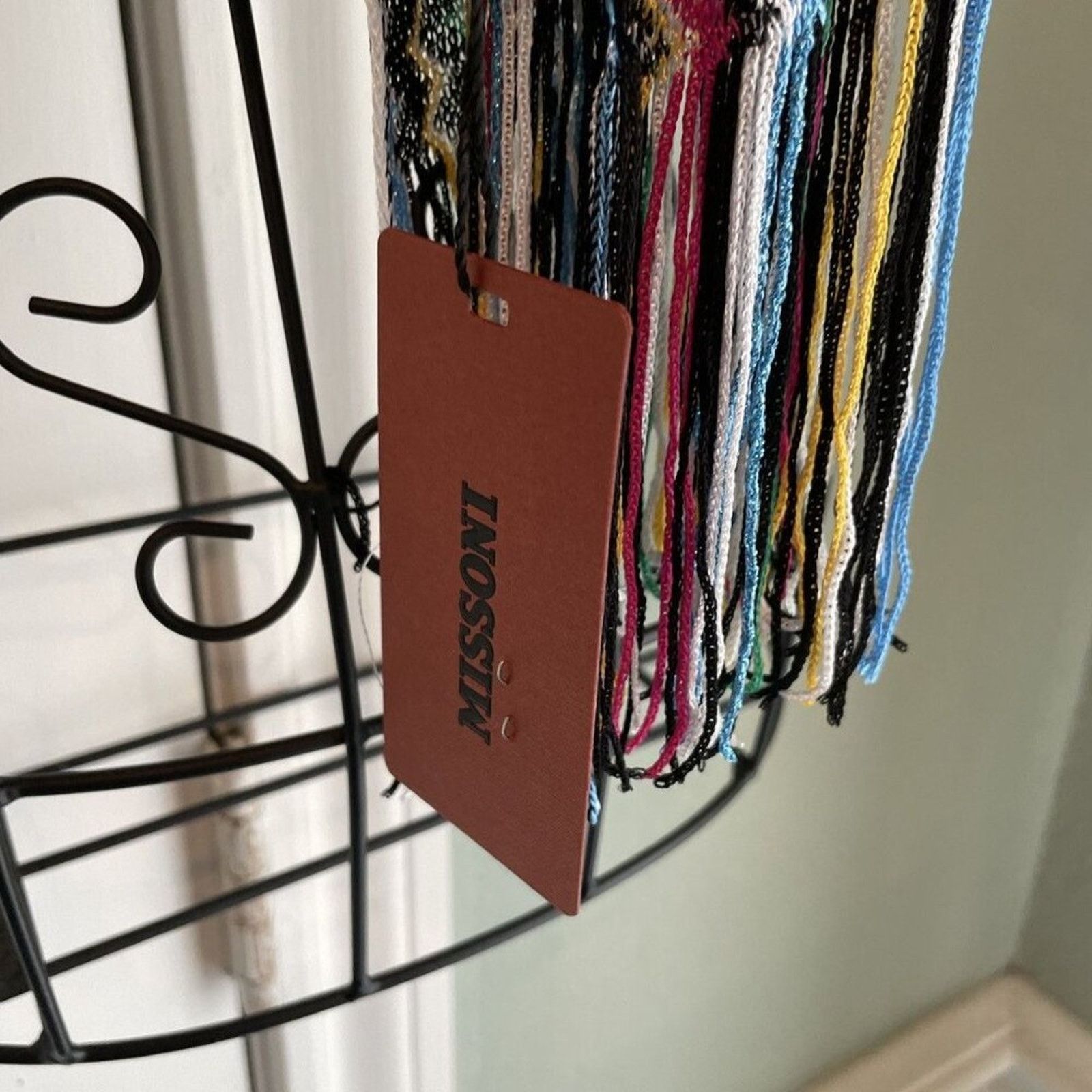 Missoni Missoni multicolored striped zigzag Scarf Size ONE SIZE - 5 Thumbnail