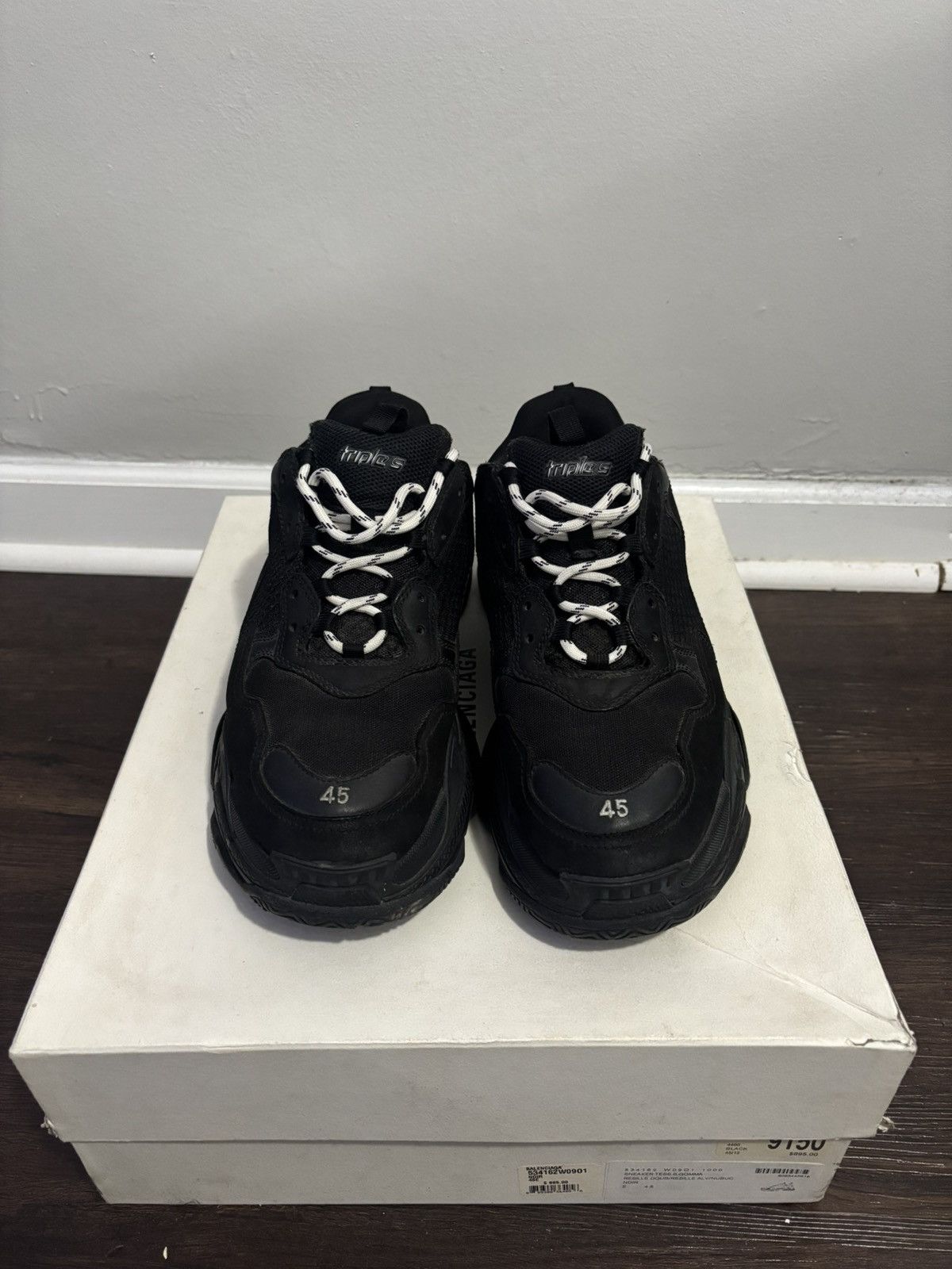 Balenciaga Balenciaga Triple S Size US 12 / EU 45 - 3 Thumbnail