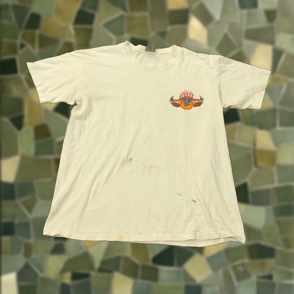 Harley Davidson VINTAGE Butt Naked Biker Troll Shirt Mens Large White Harley-Davidson T-Shirt Crew Neck Short Sleeve Cotton Jersey Logo 90s USA Mens" Size US L / EU 52-54 / 3 - 1 Thumbnail
