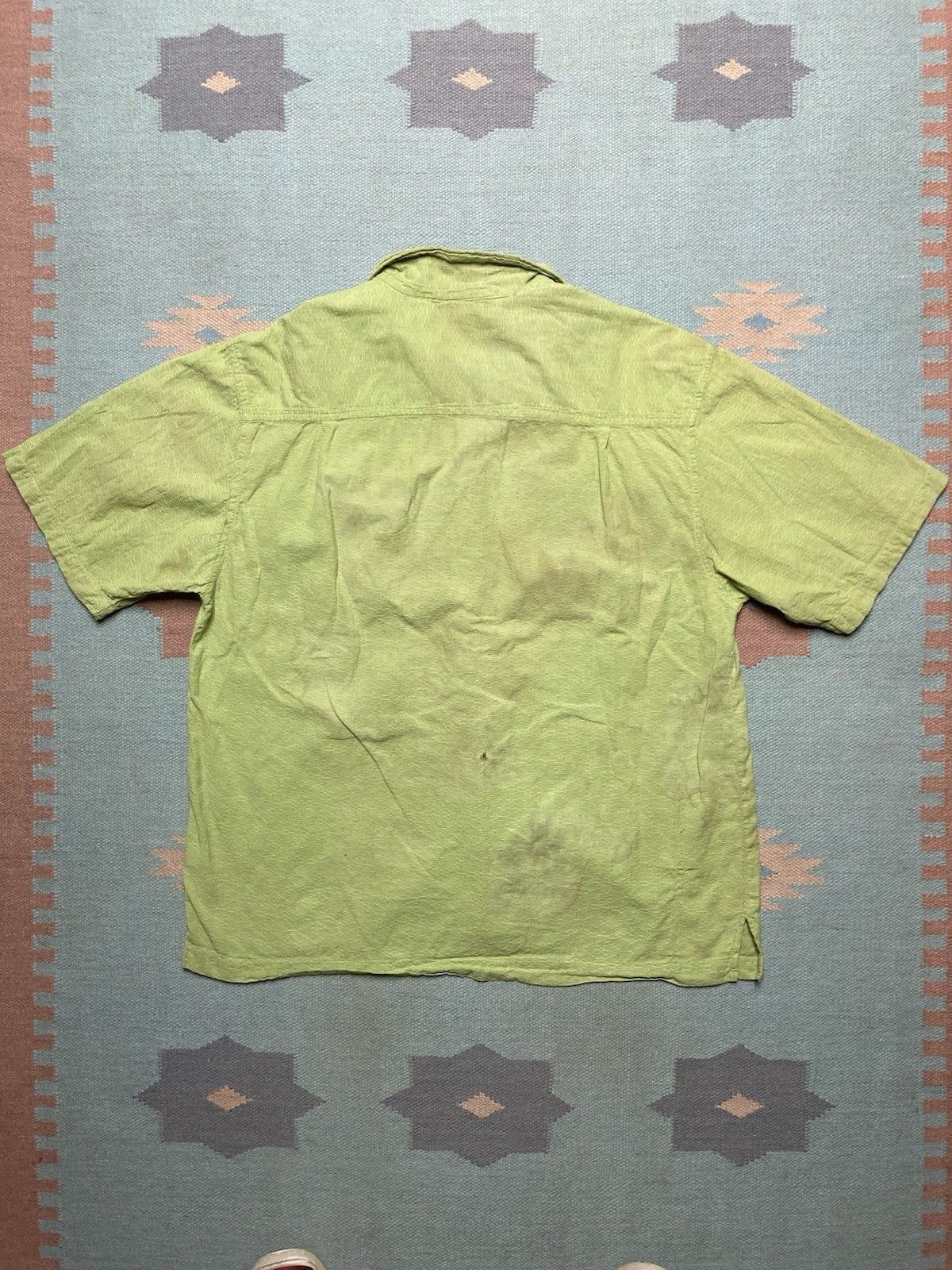 Vintage button shirt ocean pacific OP Hawaiian distressed surf XL Size US XL / EU 56 / 4 - 6 Thumbnail