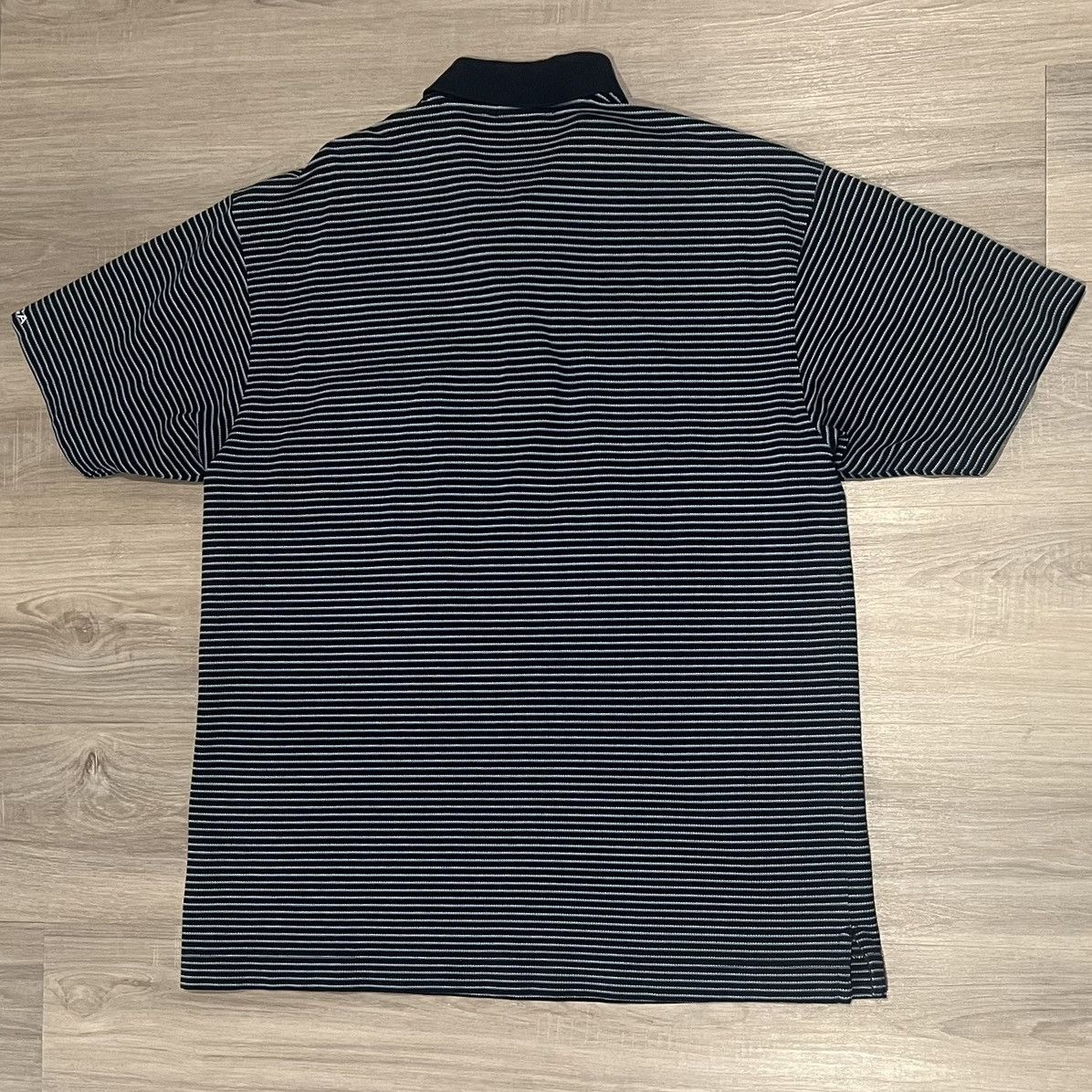 Nautica Vintage Nautica Striped Chest Pocket Polo Shirt Navy / Blue Size US L / EU 52-54 / 3 - 5 Thumbnail