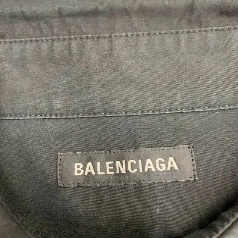 Balenciaga Balenciaga Black Tape Wave Coke Shirt Jacket. Size US L / EU 52-54 / 3 - 4 Thumbnail