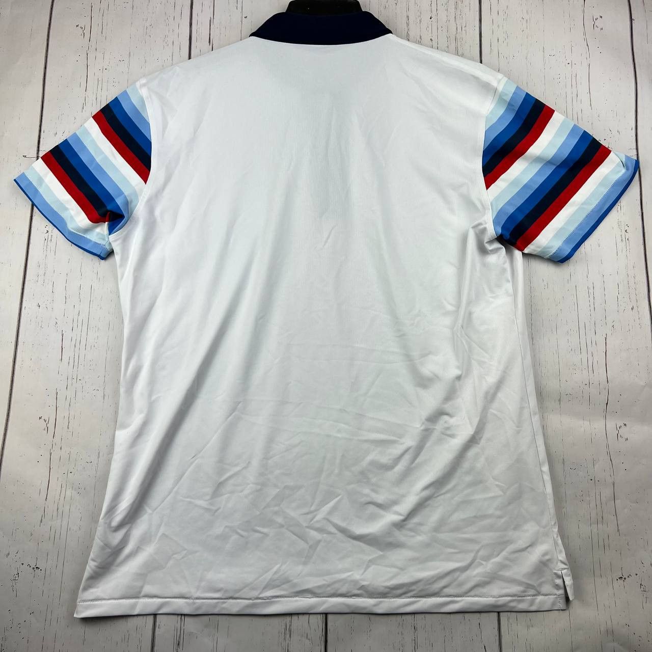 G/FORE G/FORE Golf Logo Large Polo Shirt Striped Short Sleeve Men Size US L / EU 52-54 / 3 - 2 Thumbnail