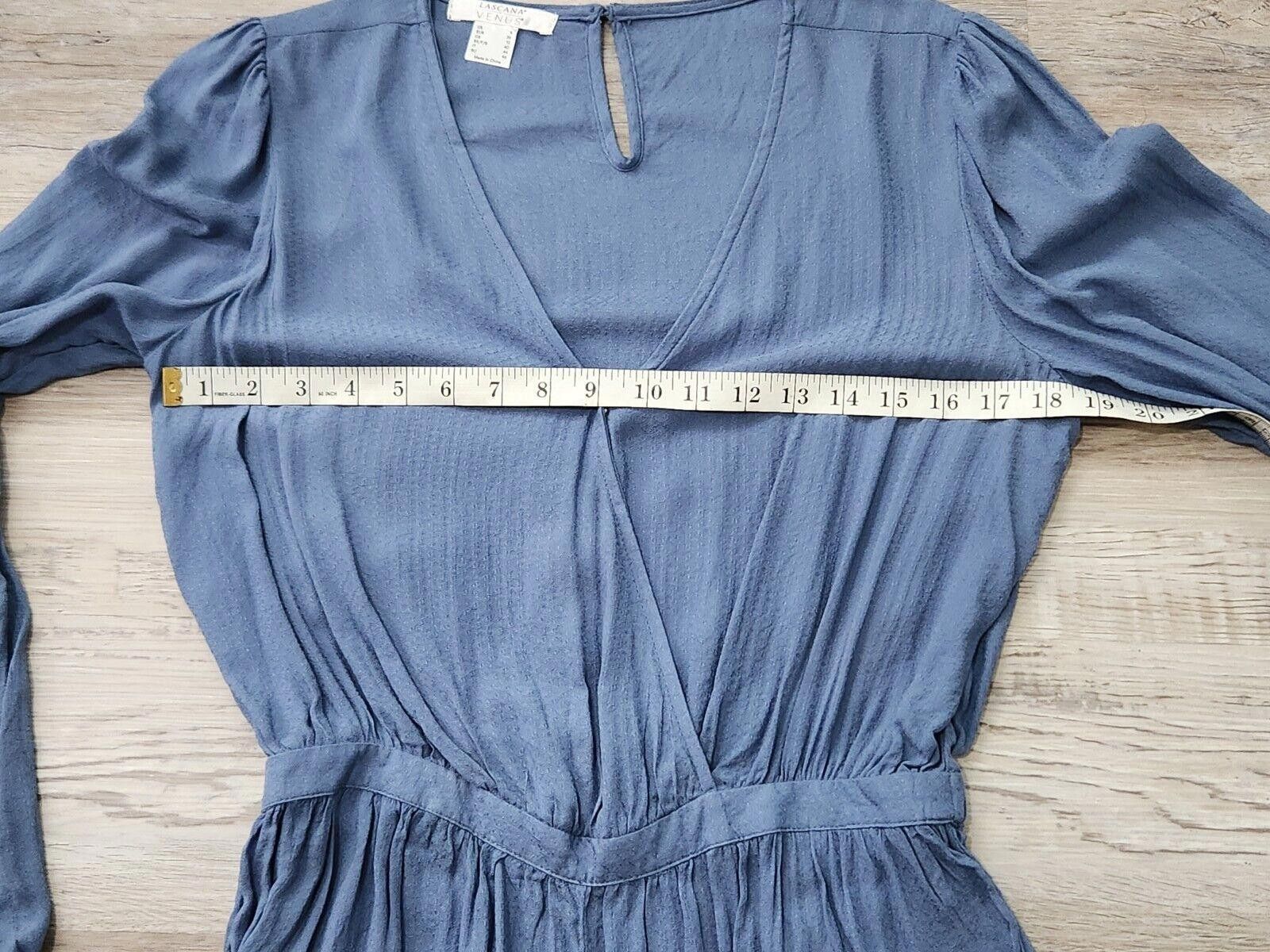 Venus Lascana Venus Romper Small Blue Long Sleeves Shorts Jumper Size 28" / US 6 / IT 42 - 5 Thumbnail