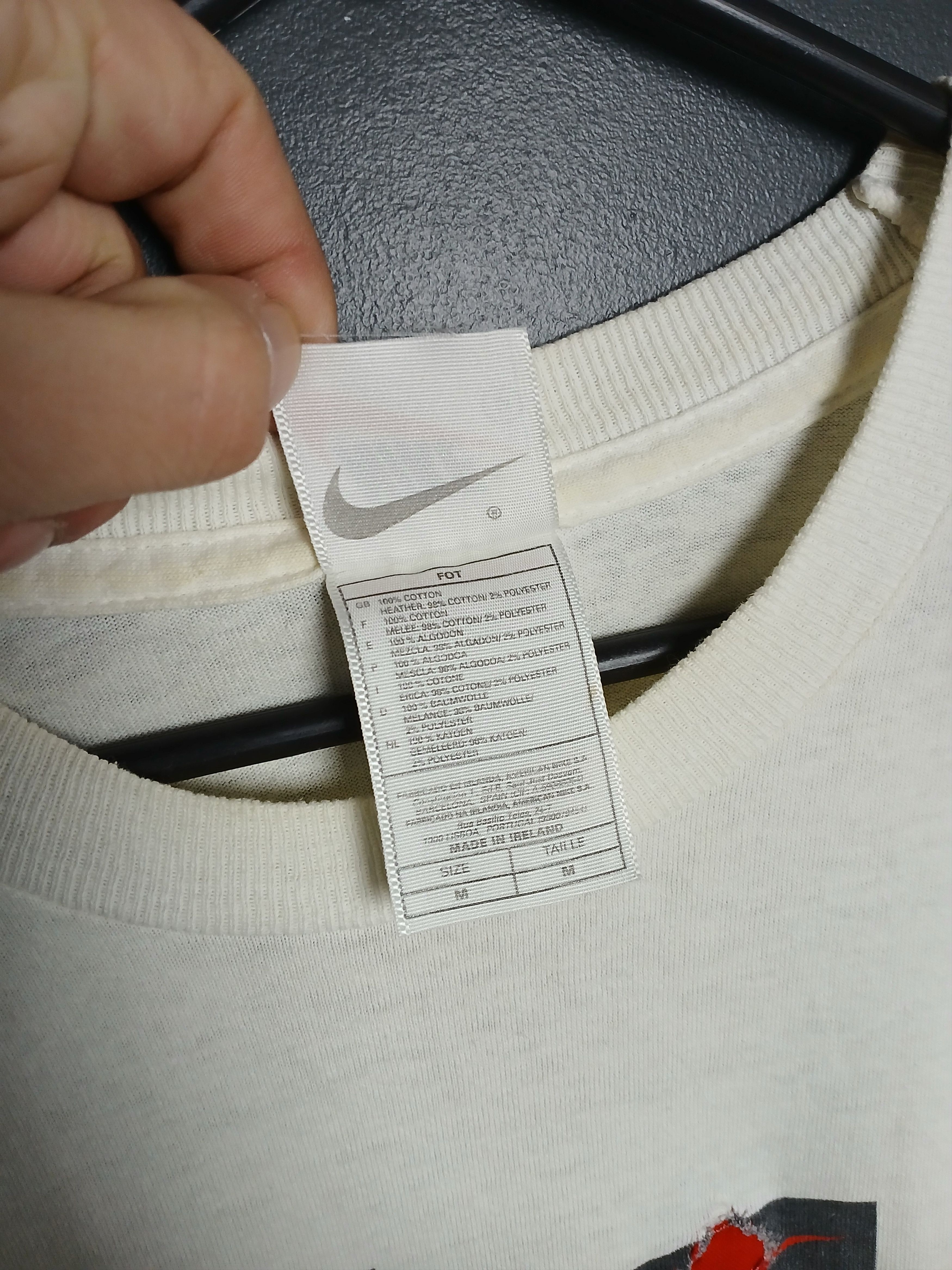 Nike × Vintage Vintage Nike Just Do It T-Shirt Size US M / EU 48-50 / 2 - 7 Thumbnail