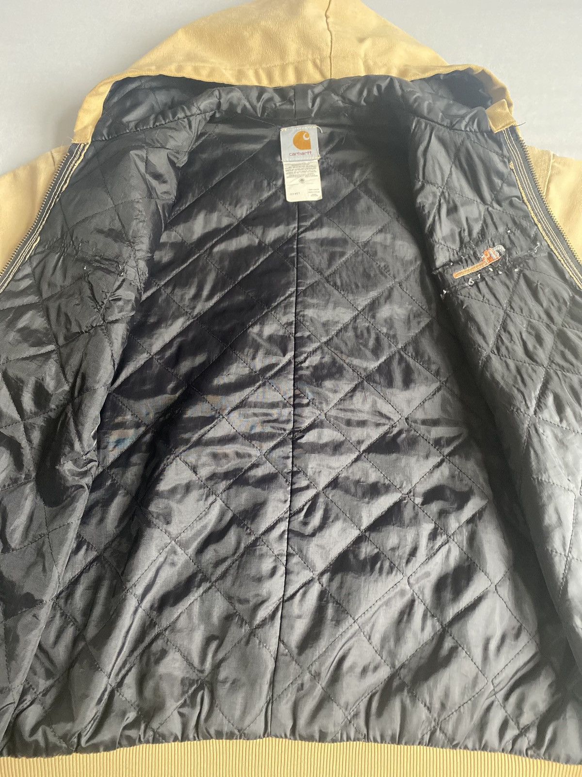 Carhartt Wip Vintage Carhartt J06WET Hooded Zip Up Jacket Size US S / EU 44-46 / 1 - 7 Thumbnail