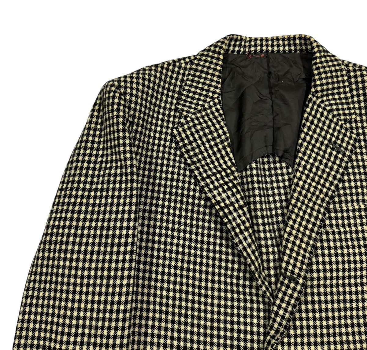 If Six Was Nine Vtg🔥Van Jac Checkedboard Blazers Coat Jacket Size 40S - 8 Thumbnail