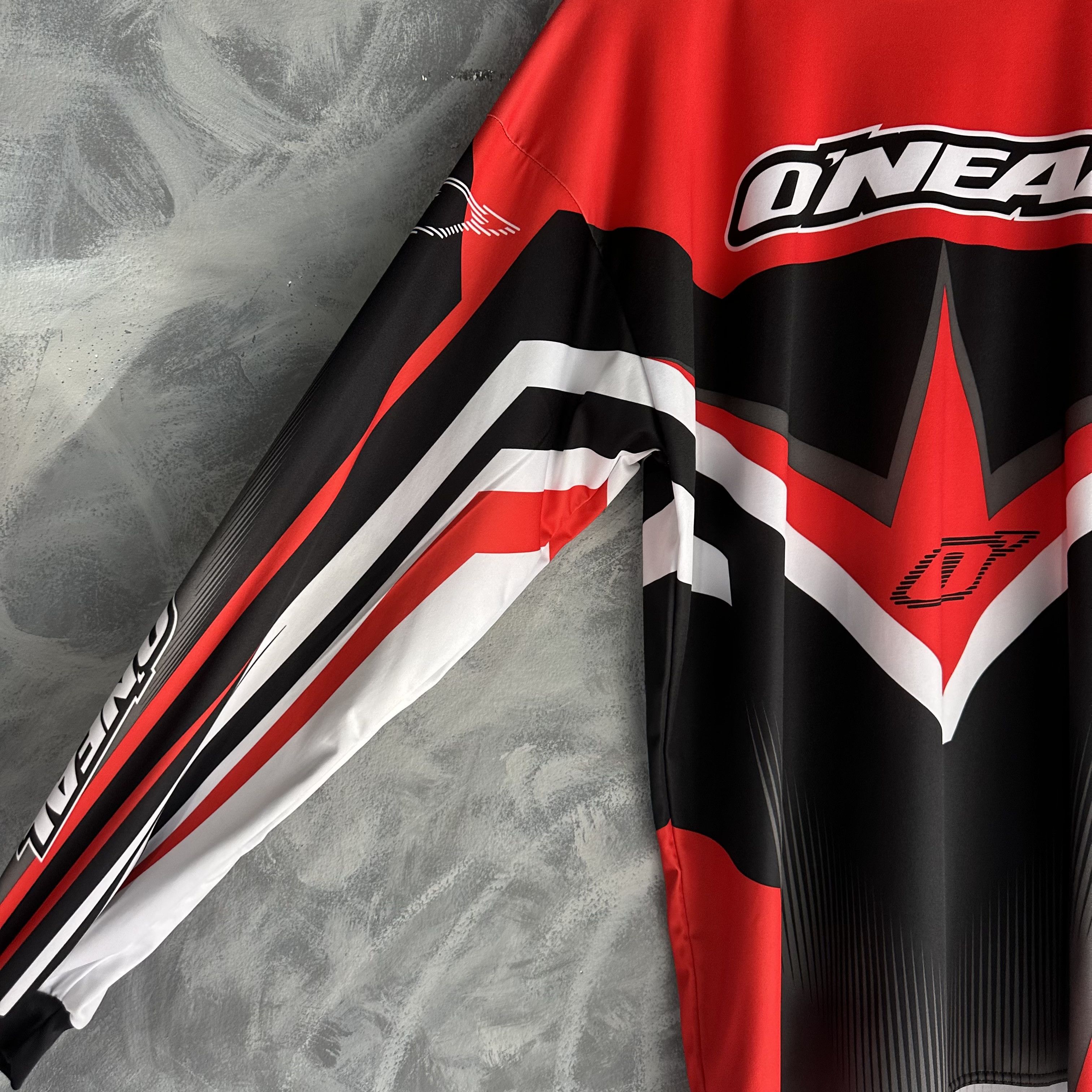 Other Oneal Racing Shirt Mens L Red Black Motocross Jersey LS Size US L / EU 52-54 / 3 - 3 Thumbnail