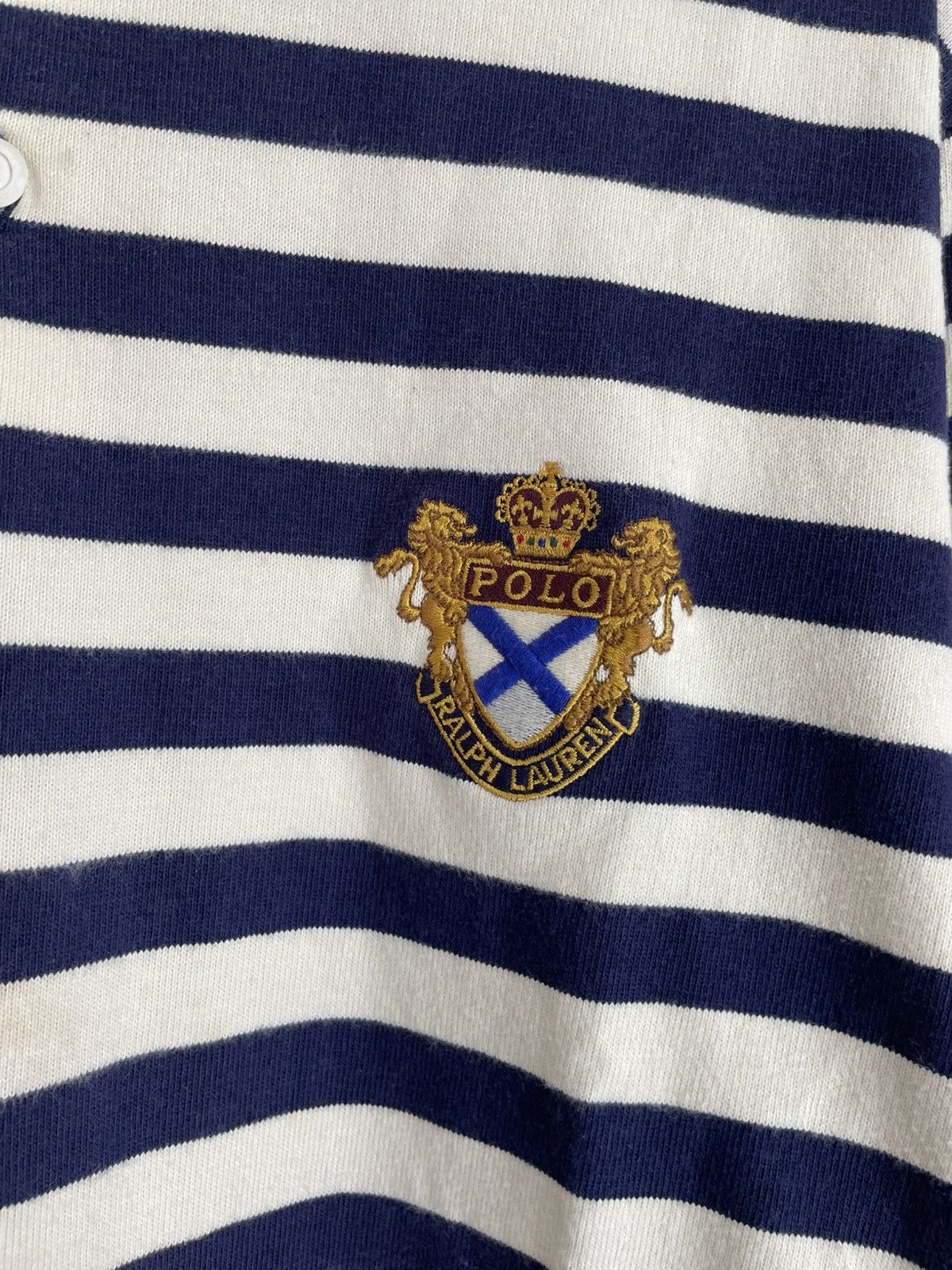 Vintage Vintage Polo sport logo rugby shirt longsleeve Size US L / EU 52-54 / 3 - 2 Thumbnail