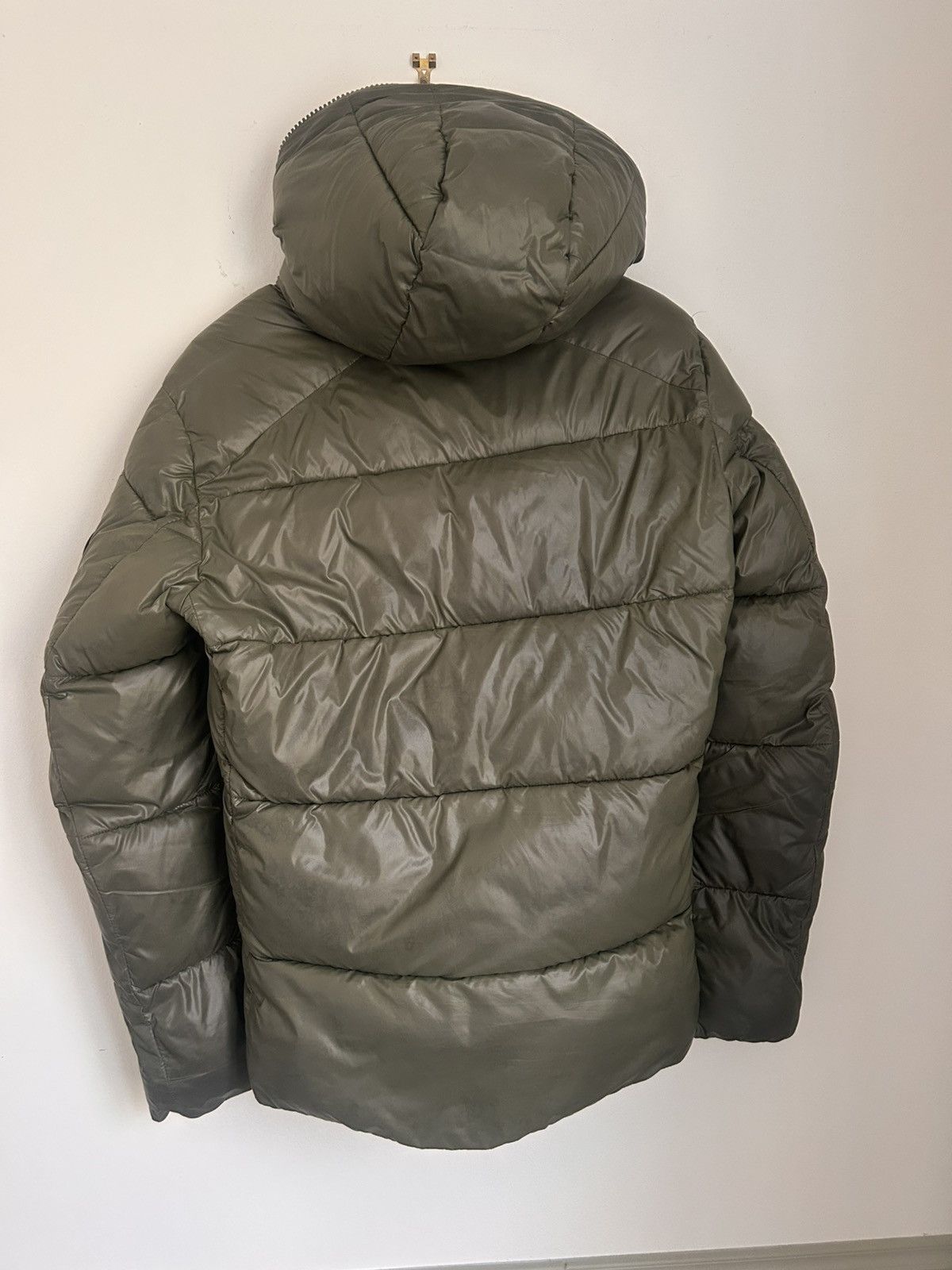 Save The Duck Save The Duck Hooded Puffer Jacket – Olive Green Size US S / EU 44-46 / 1 - 2 Thumbnail
