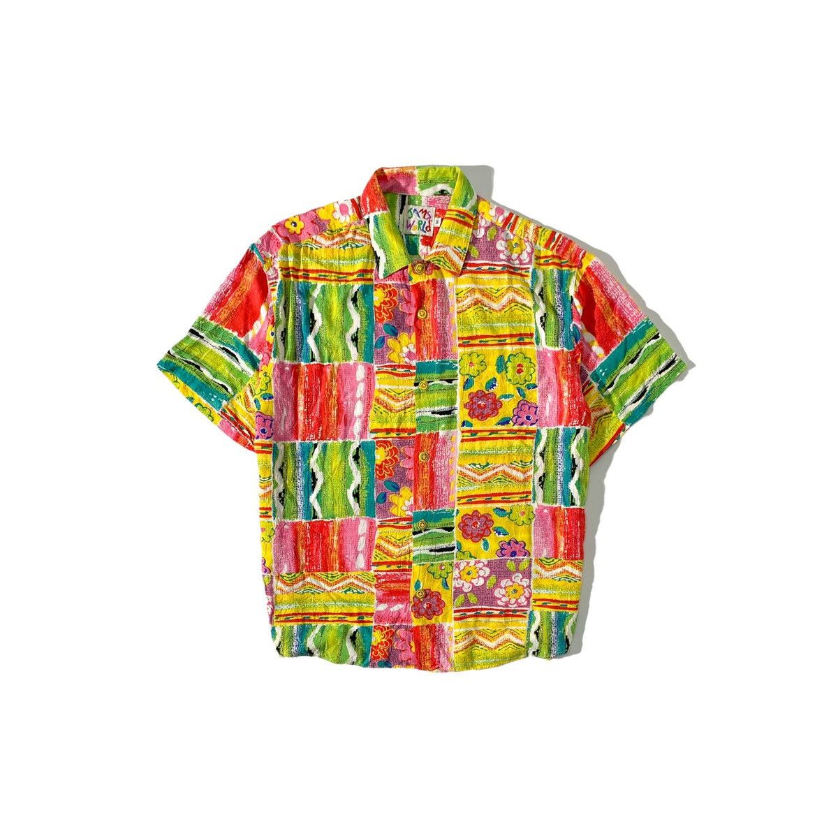 Jams World Vintage jams world loud floral geometric Size US L / EU 52-54 / 3 - 1 Thumbnail
