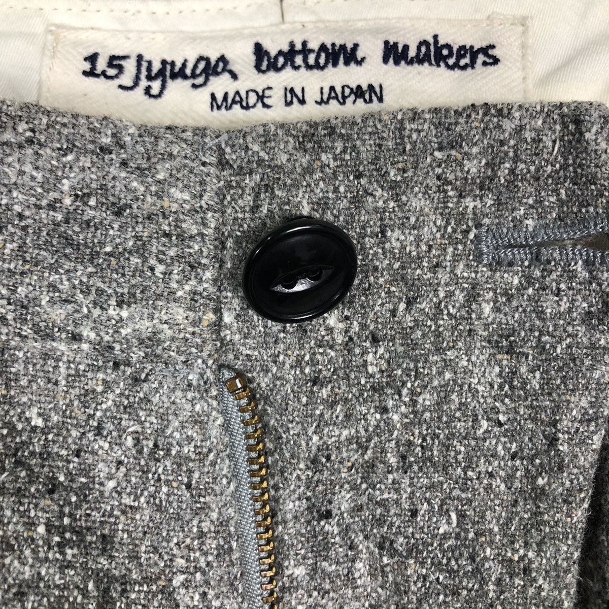 Japanese Brand 🔥Vintage Wool Cropped Biker Pants 15 Jugya Junya Watanabe Size US 33 - 12 Thumbnail