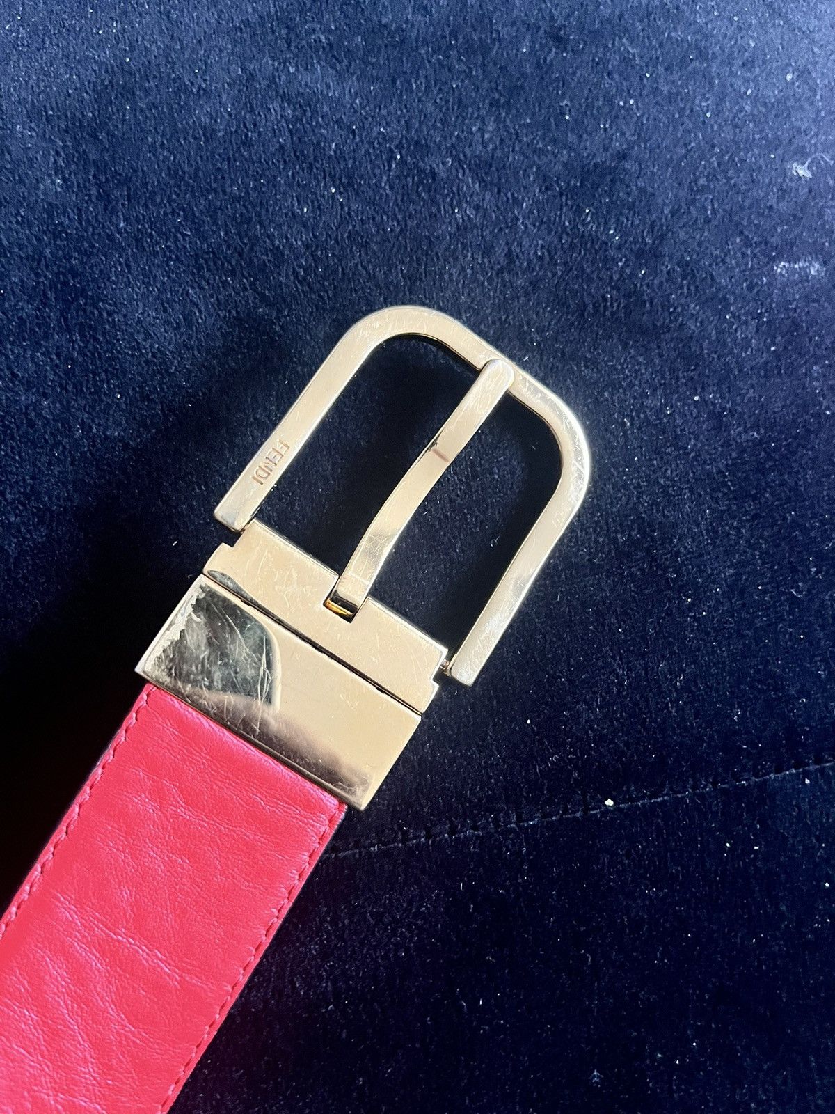 Fendi FENDI BROWN MONOGRAM BELT SZ 36-38 Size 36 - 12 Thumbnail
