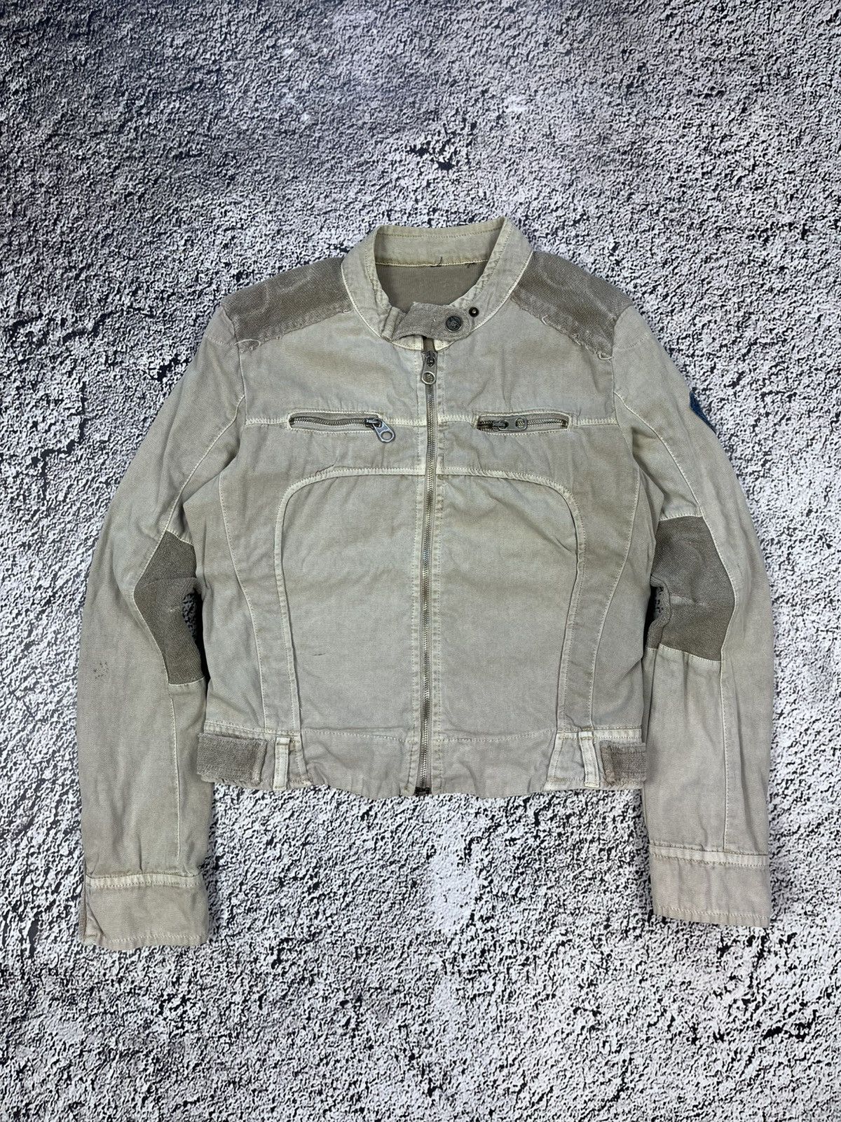 Japanese Brand Vintage Japanese Biker Grunge Replay Logo Jacket size S Size S / US 4 / IT 40 - 5 Thumbnail