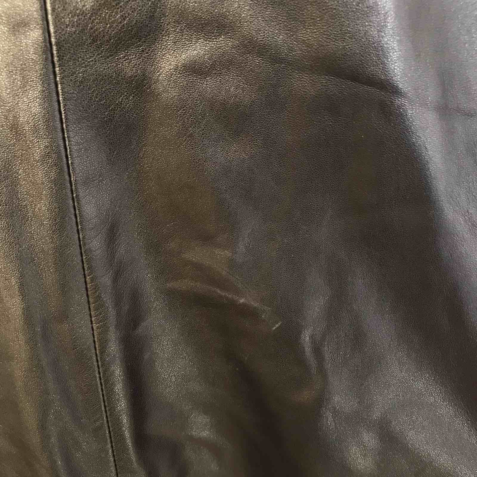 Canali Vtg Canali Leather Luxury Jacket Sz L Size US L / EU 52-54 / 3 - 9 Thumbnail
