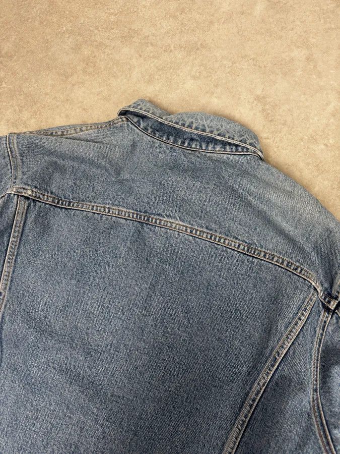 Armani 1990s Armani Light Blue Denim Jacket Size US L / EU 52-54 / 3 - 6 Thumbnail