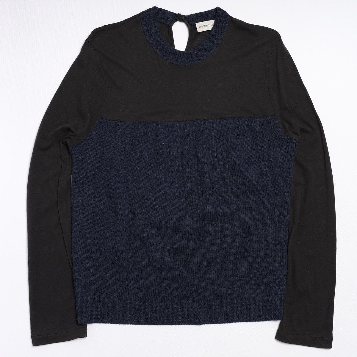 Moncler Moncler Wool Cotton Sweater Longsleeve Pullover Size M / US 6-8 / IT 42-44 - 7 Thumbnail