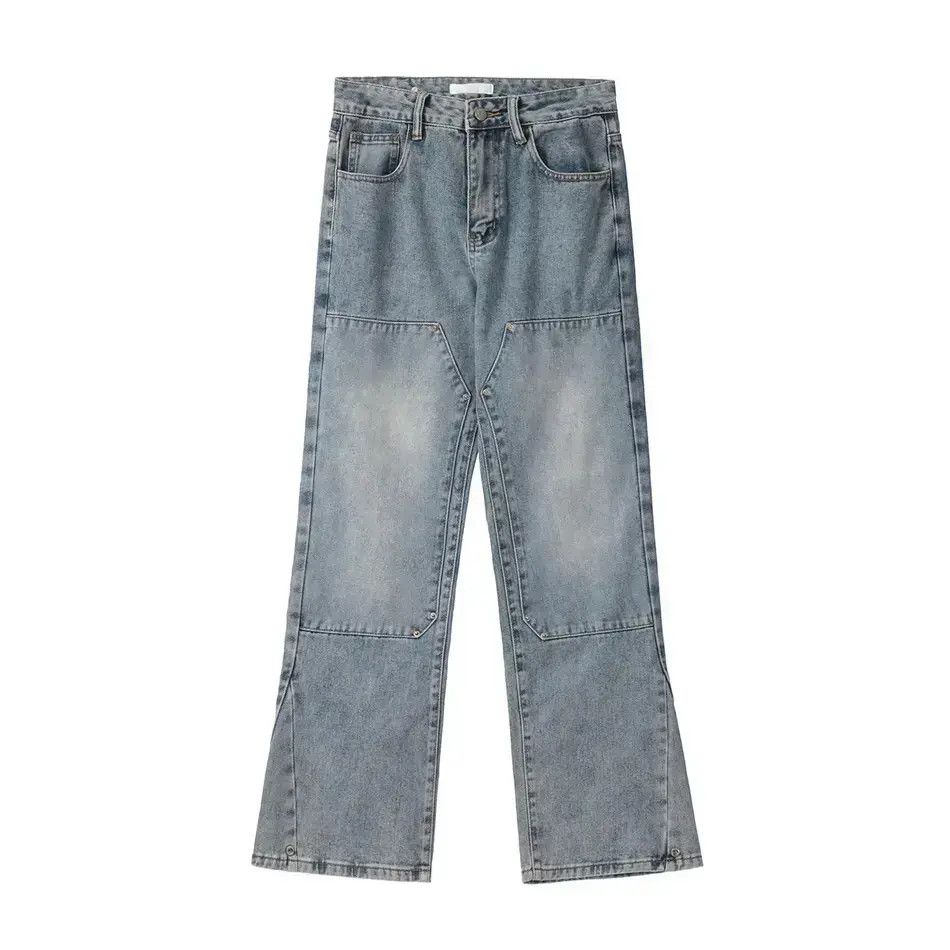 Japanese Brand × Jean Retro washed casual straight leg jeans Size US 30 / EU 46 - 6 Thumbnail