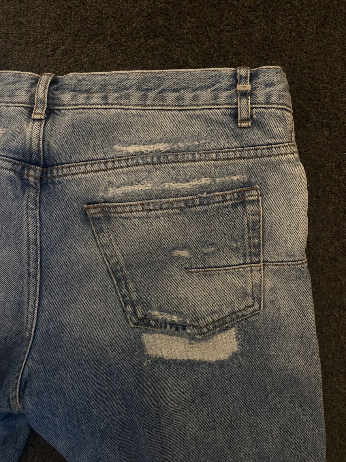 Dior Dior homme SS06 “rip repair” by Hedi Slimane Size US 31 - 7 Thumbnail
