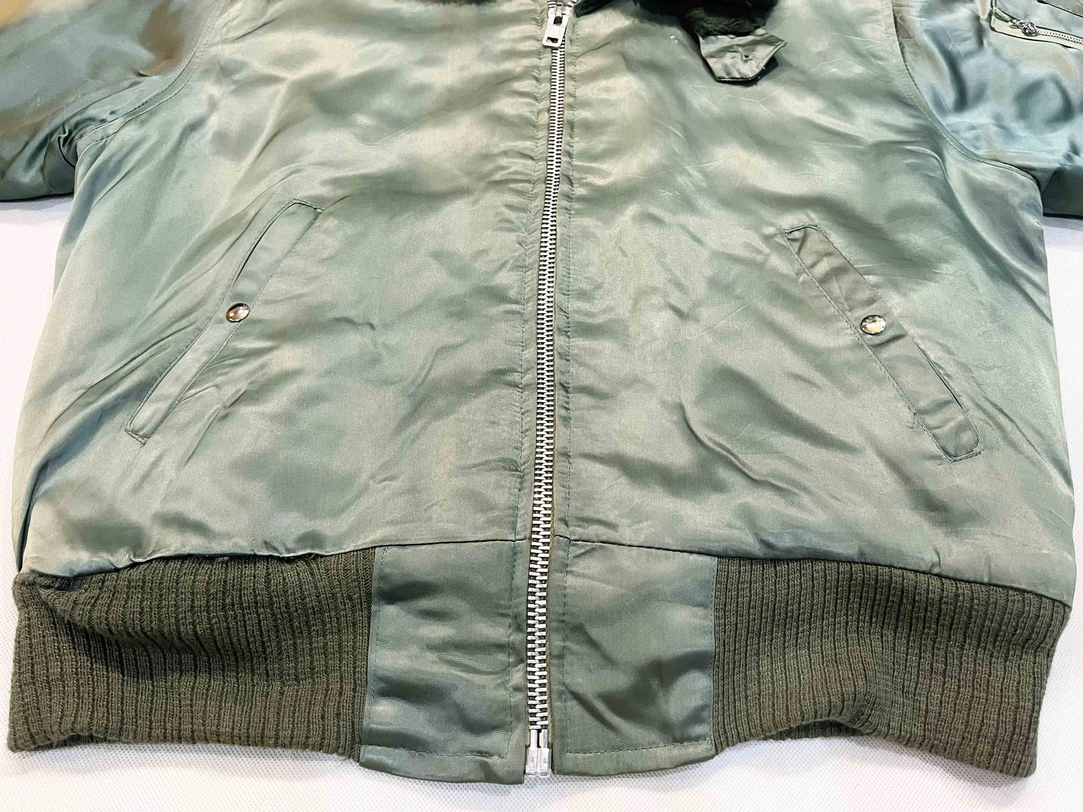 Vintage Vintage Supersonic Army Flight Jacket S USA Full Zip Size US S / EU 44-46 / 1 - 4 Thumbnail