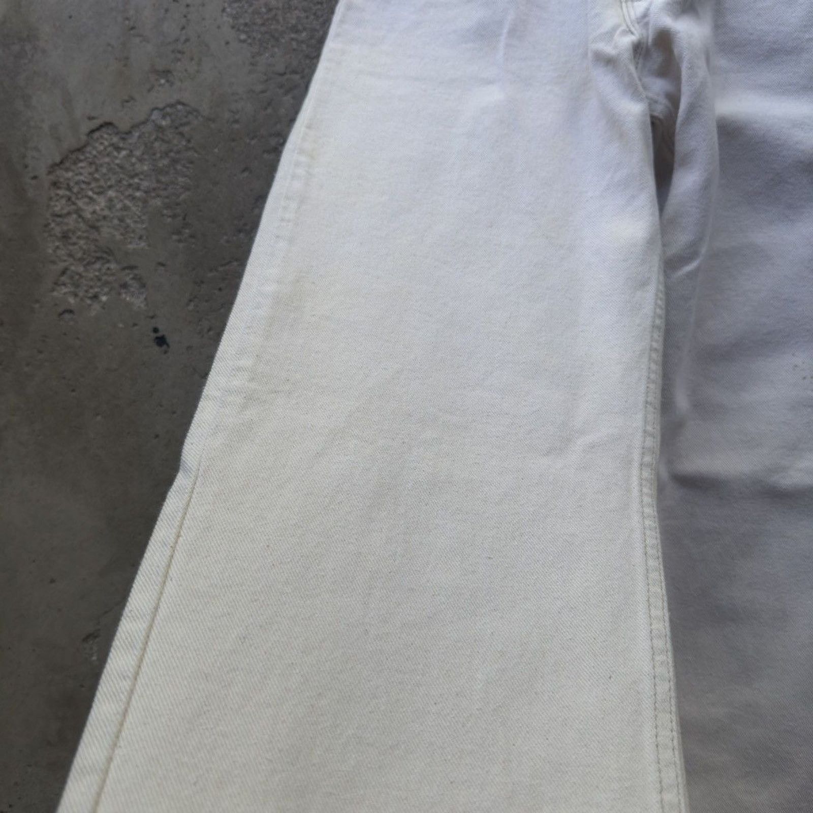 Levi's 90s Levi's 550 Orange Tab White Jeans ERD Grunge RRL Bode Size US 30 / EU 46 - 15 Thumbnail