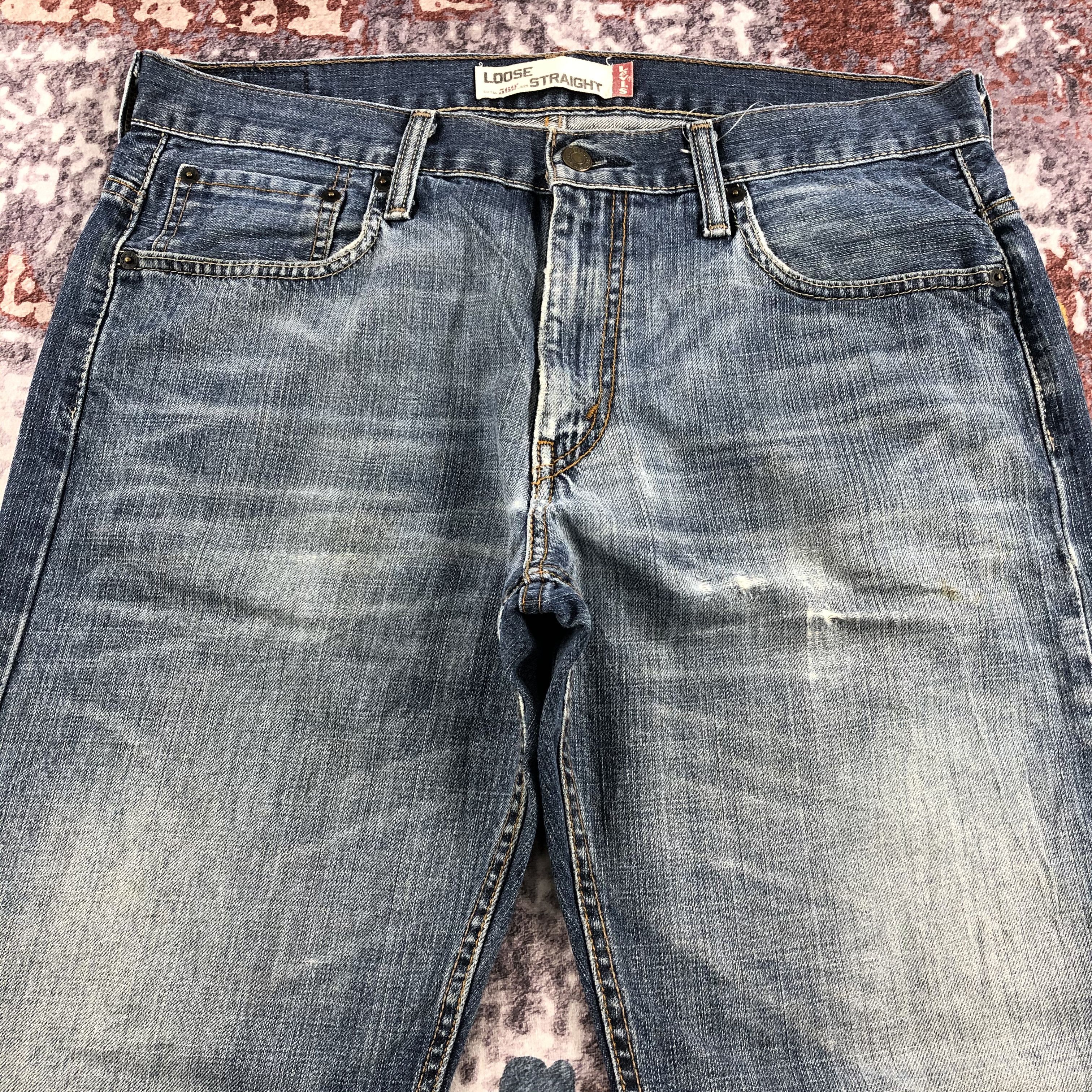 Levi's × Vintage Vintage Blue Wash Levis 569 Jeans-JM2527 Size US 36 / EU 52 - 3 Thumbnail