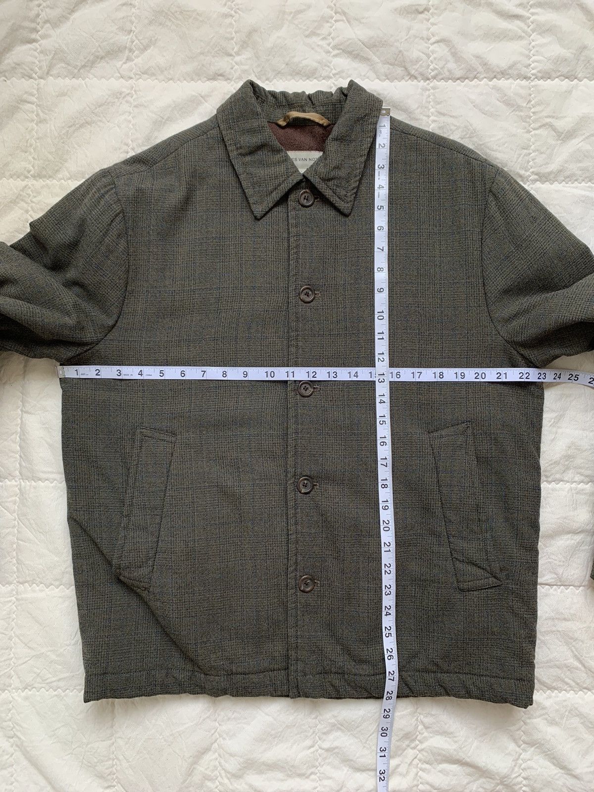 Dries Van Noten Dries Van Noten Plaid Wool Jacket Size US L / EU 52-54 / 3 - 18 Thumbnail