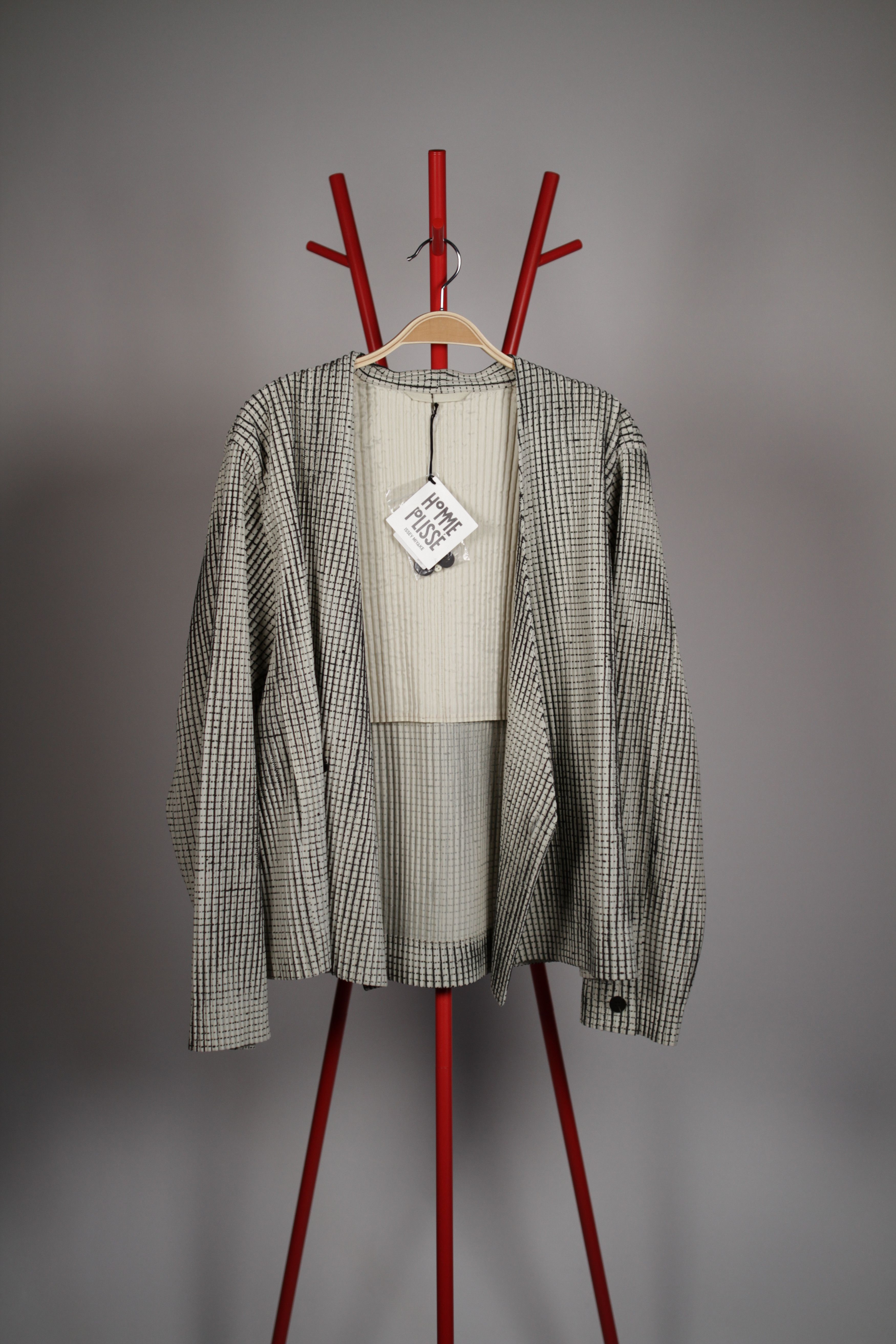 Issey Miyake Network Check Jacket Size US L / EU 52-54 / 3 - 2 Thumbnail