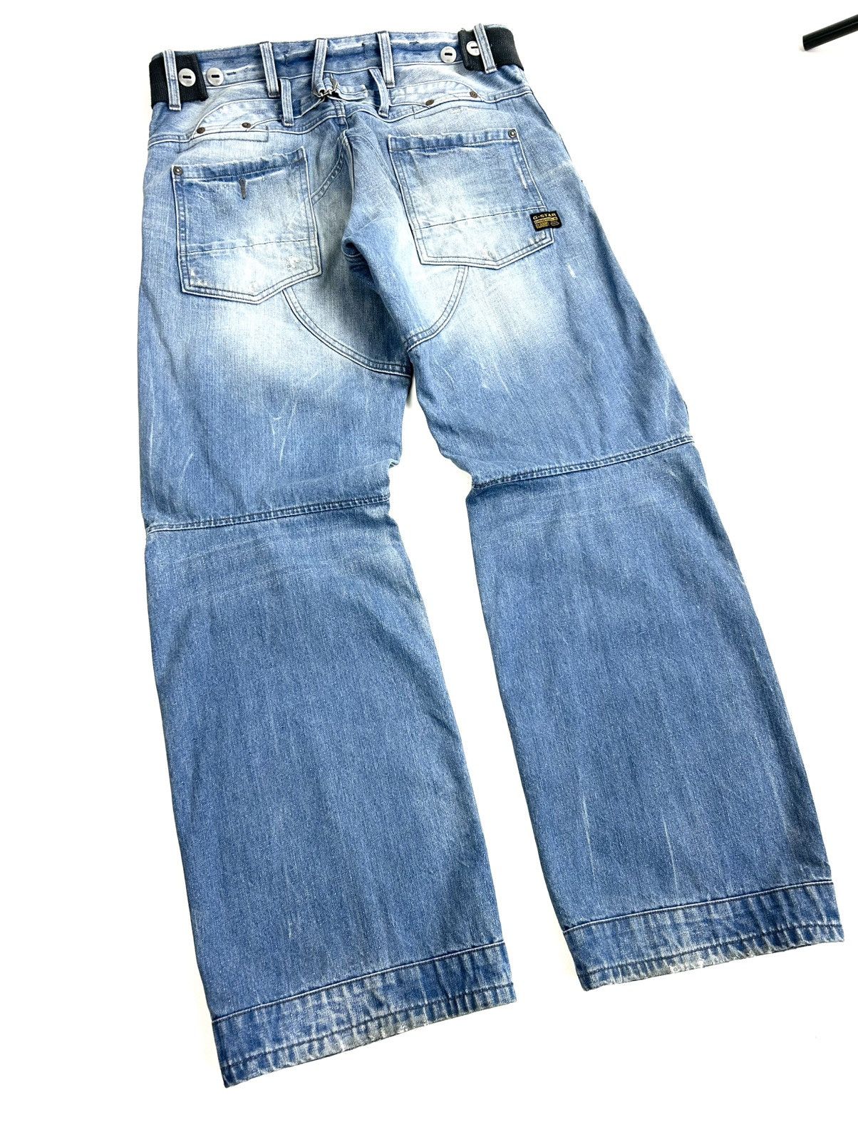 G-Star G-star raw Cargo Denim Pants Blue Japanese Jeans Vintage Y2K Size US 34 / EU 50 - 5 Thumbnail