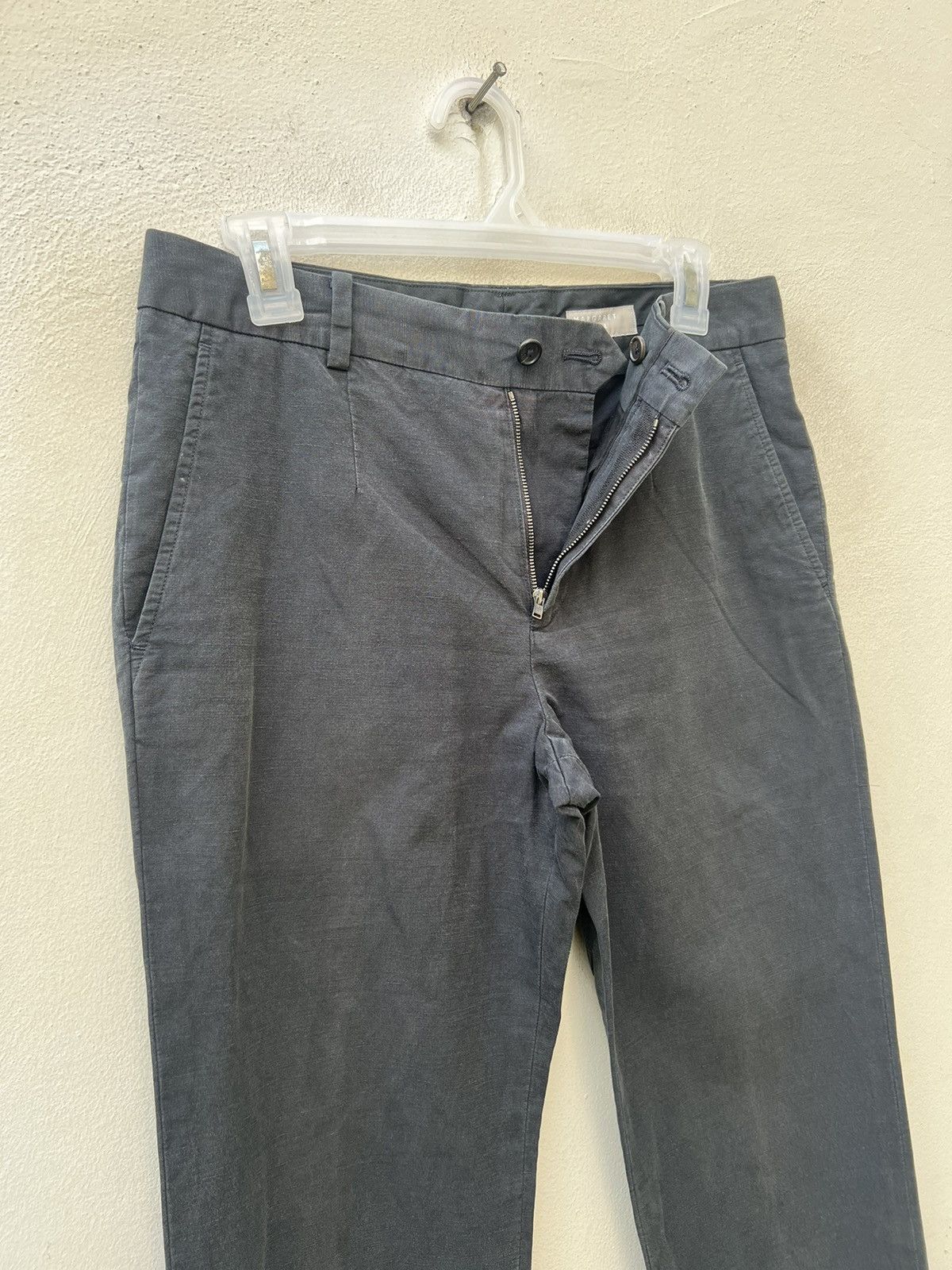 Margaret Howell Vintage Margaret Howell Faded Black Cropped Chinos Pant Size US 30 / EU 46 - 7 Thumbnail