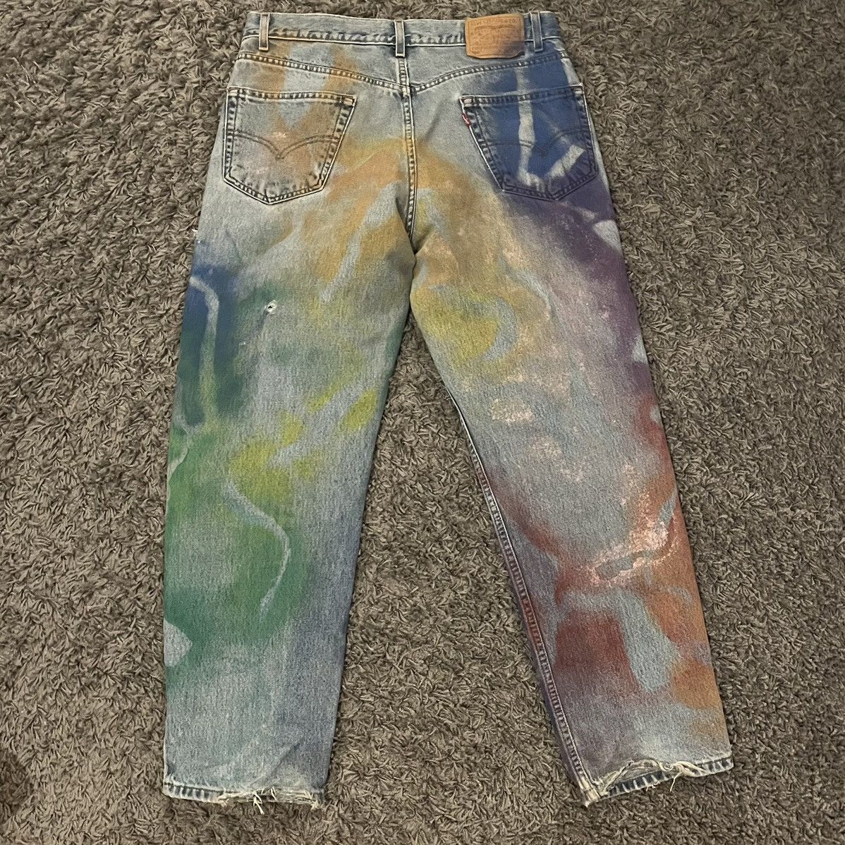 Other Custom Rainbow Levi’s Size US 34 / EU 50 - 6 Thumbnail