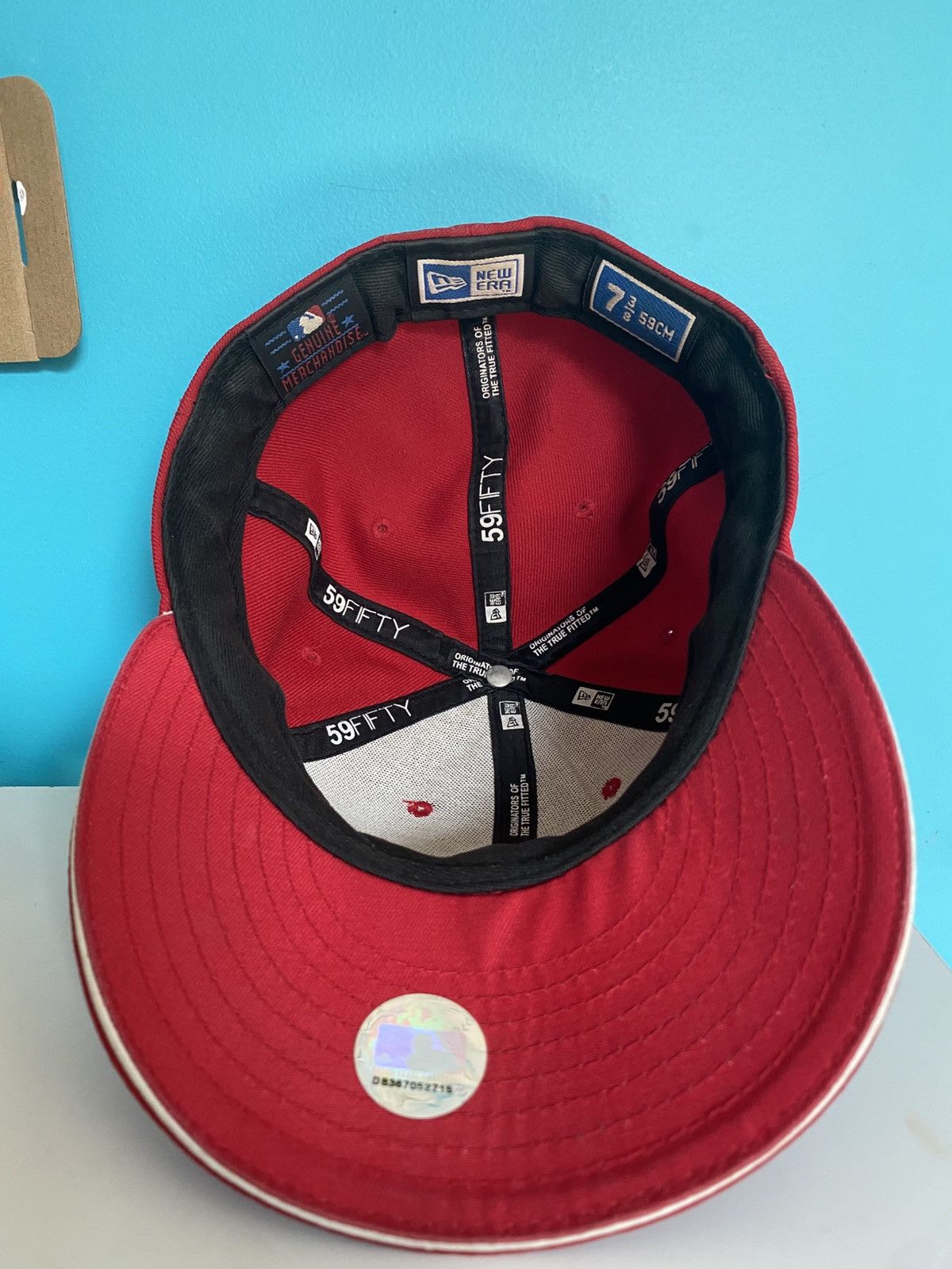 New Era New York Yankees 59FIFTY Fitted Cap– New Era MLB Authentic Size ONE SIZE - 7 Thumbnail