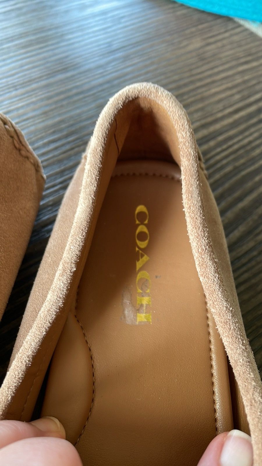 Coach Coach Amber Suede Driving Moccasins Size US 7.5 / IT 37.5 - 4 Thumbnail