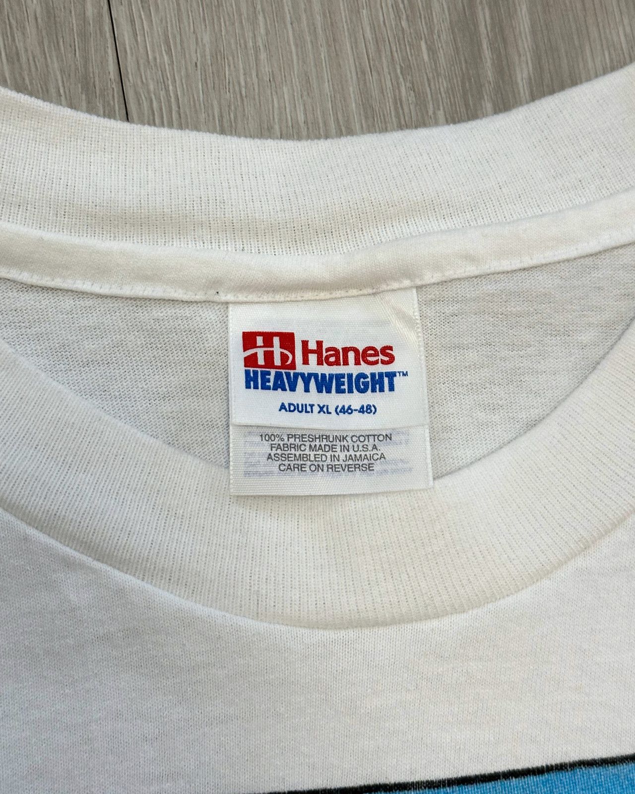 Hanes × Vintage Vintage A Herd of Laughter Birdie! Humor T-Shirt - Size XL Size US XL / EU 56 / 4 - 7 Thumbnail