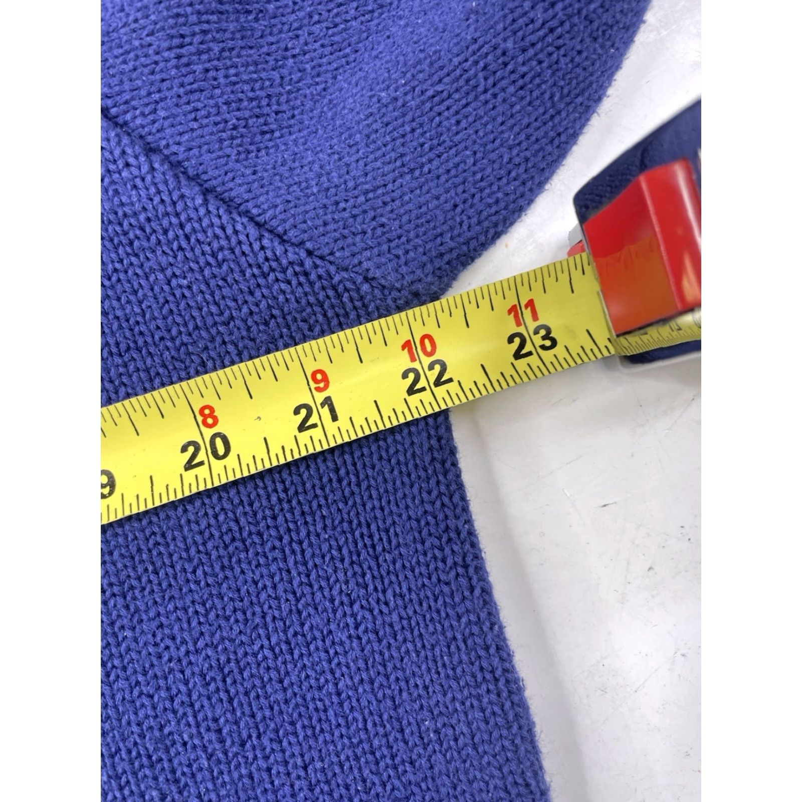 Polo Ralph Lauren VINTAGE Polo Ralph Lauren Crewneck Knit Sweater Mens M Blue Pullover Cotton Knit Crew Neck Sweater Pullover Mens Blue Polo Ralph Lauren Vintage Size US M / EU 48-50 / 2 - 6 Thumbnail