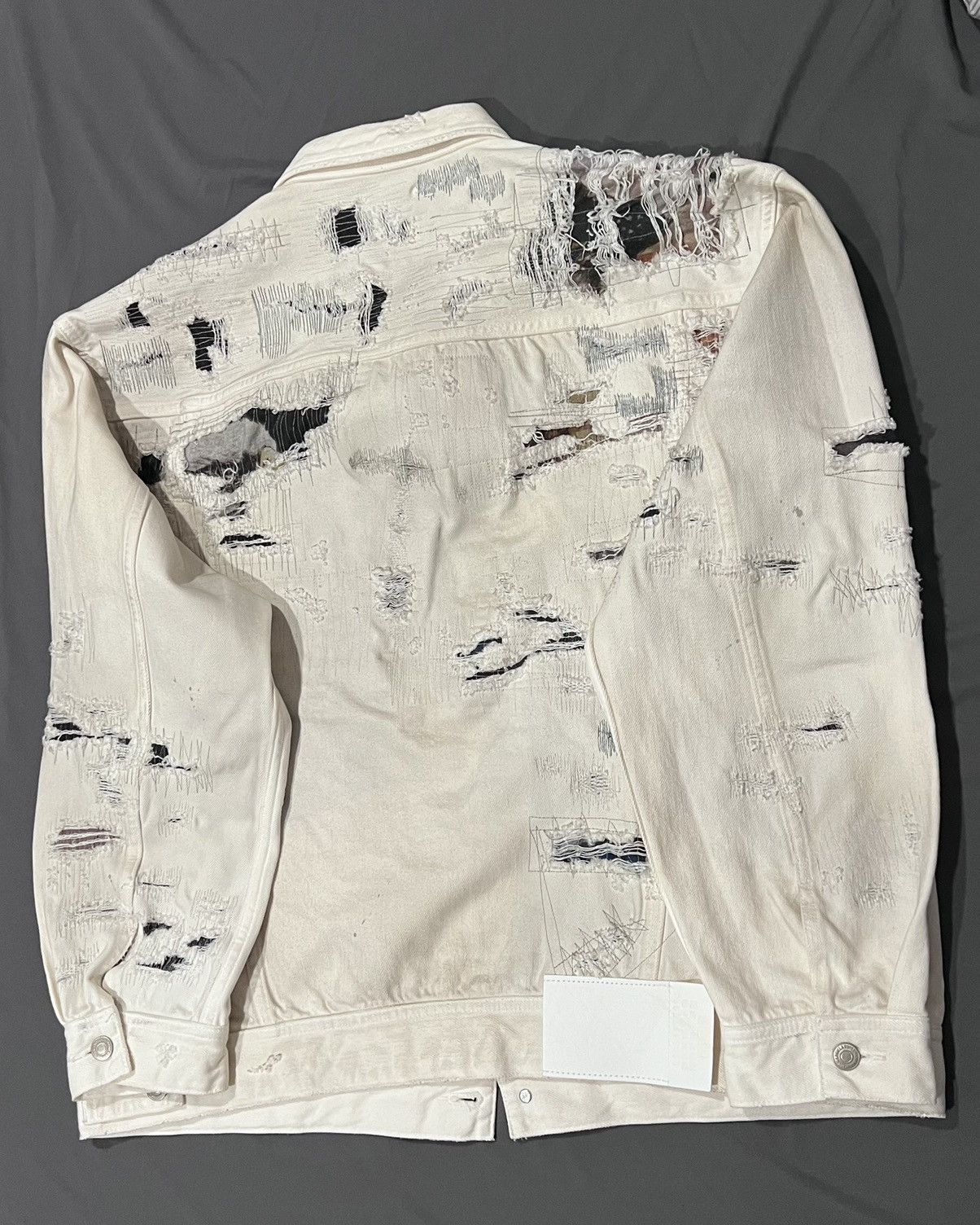 Maison Margiela × Supreme Supreme X MM6 Maison Margiela Denim Trucker Jacket Size US L / EU 52-54 / 3 - 2 Thumbnail
