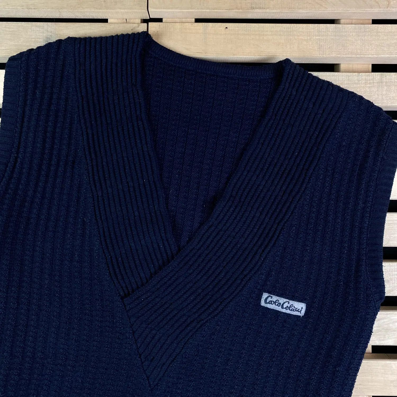 Carlo Colucci × Vintage Mens Carlo Colucci Vintage Vest Size 48 Size US M / EU 48-50 / 2 - 2 Thumbnail