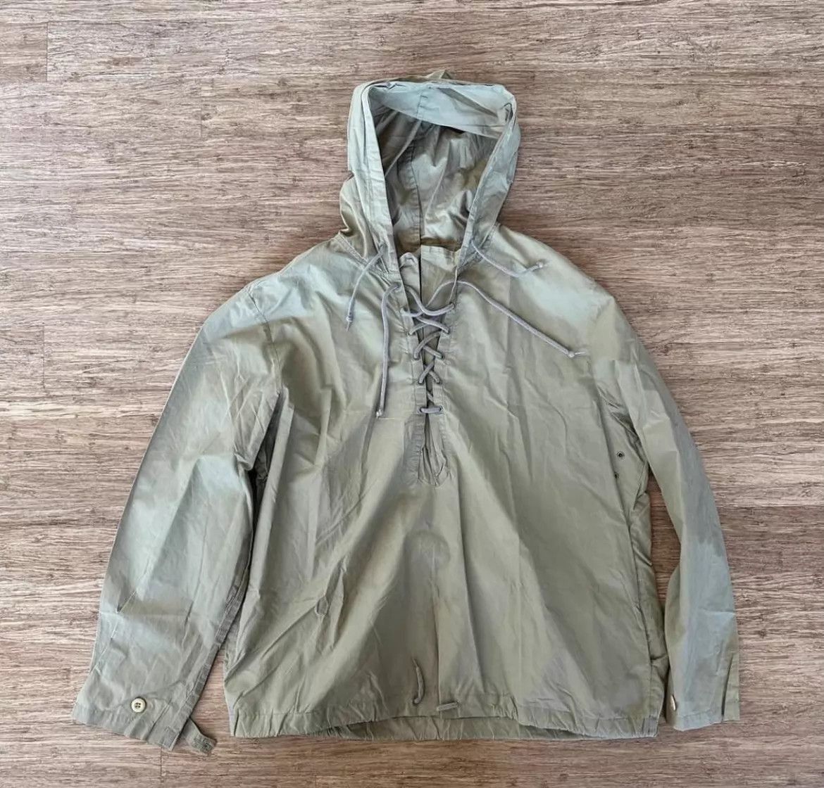 Helmut Lang Hooded Lace-Front Light Jacket Size US M / EU 48-50 / 2 - 1 Thumbnail