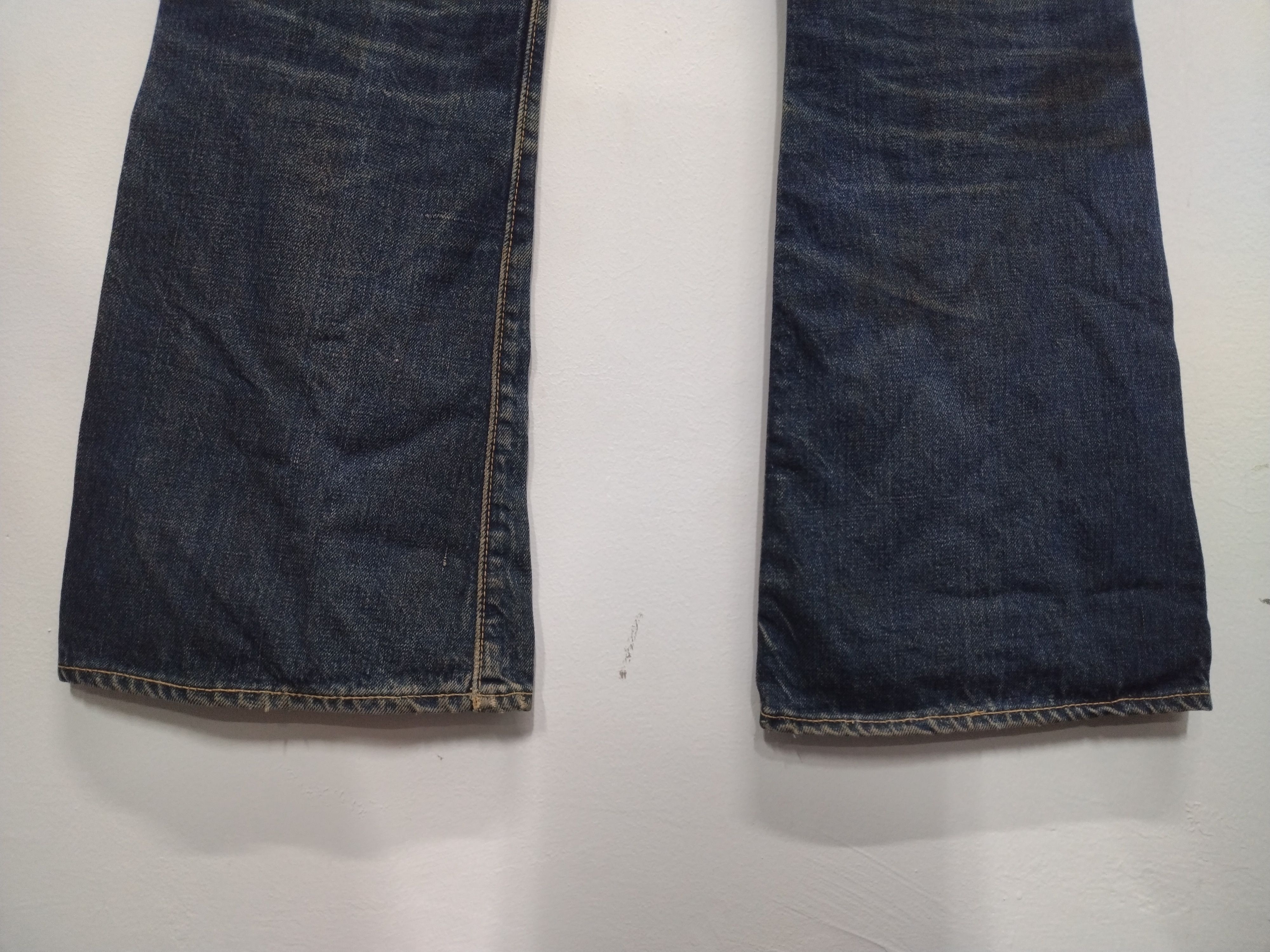 Edwin Vintage 70/80's Edwin Ladies Boot Cut Flared Denim Jeans🎉 Size 28" / US 6 / IT 42 - 15 Thumbnail