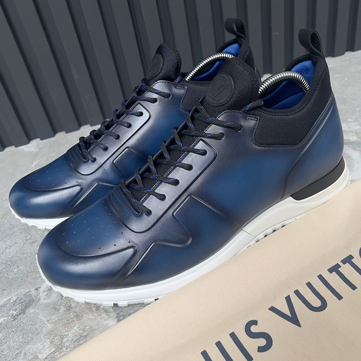 Louis Vuitton Louis Vuitton Run Away Sneakers Patina Leather Size US 11.5 / EU 44-45 - 1 Thumbnail