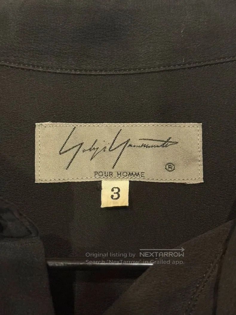 Yohji Yamamoto Yohji Yamamoto Silk Shirt 2020SS. Size US M / EU 48-50 / 2 - 4 Thumbnail
