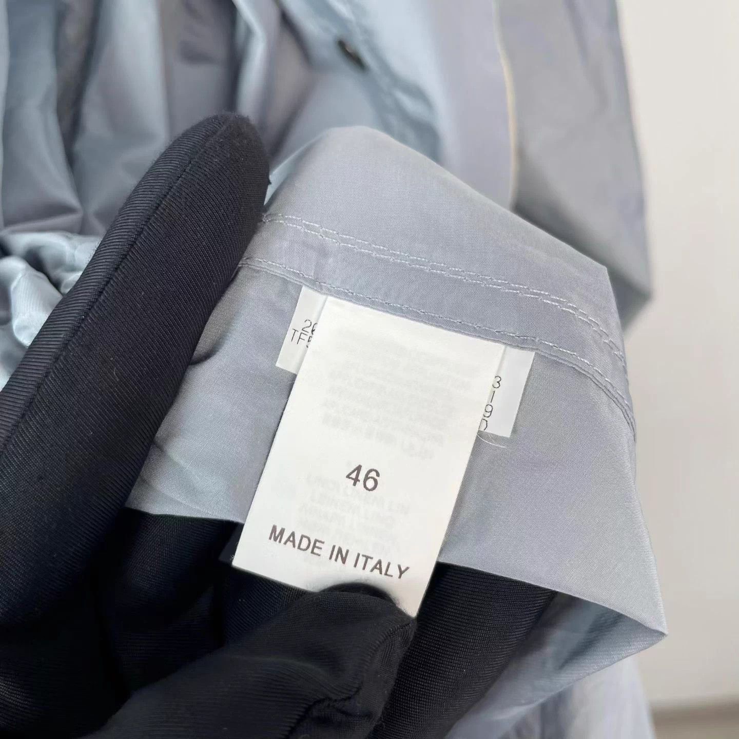 Brunello Cucinelli Brunello Cucinelli light blue hooded coat 46 EU Size US S / EU 44-46 / 1 - 4 Thumbnail