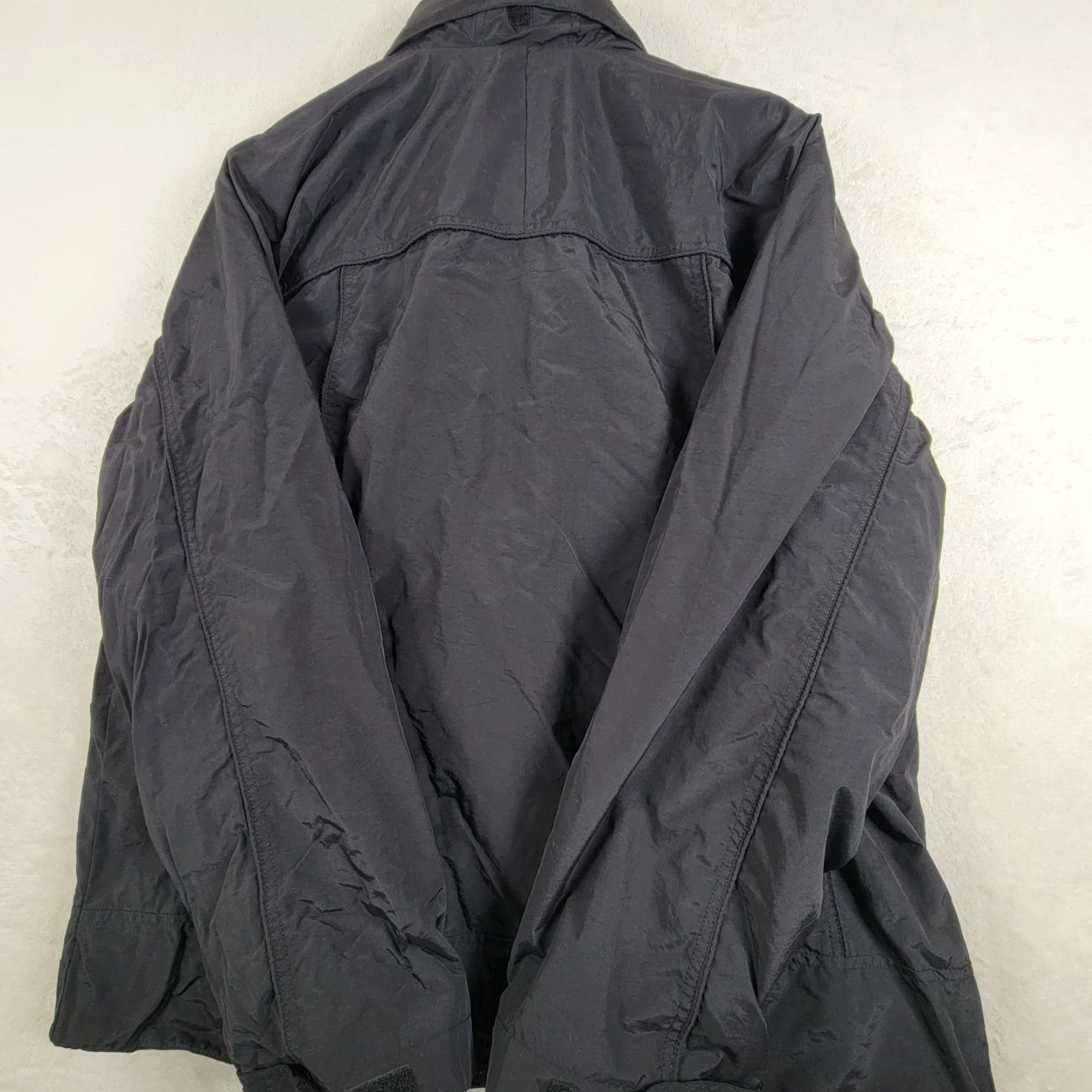 Rothco Rothco Packable Rain Jacket Black Men's Size Large Jacket Rain Coat Zip Polyester Packable Travel Casual Mens - but must avoid extra spaces. Size US L / EU 52-54 / 3 - 4 Thumbnail