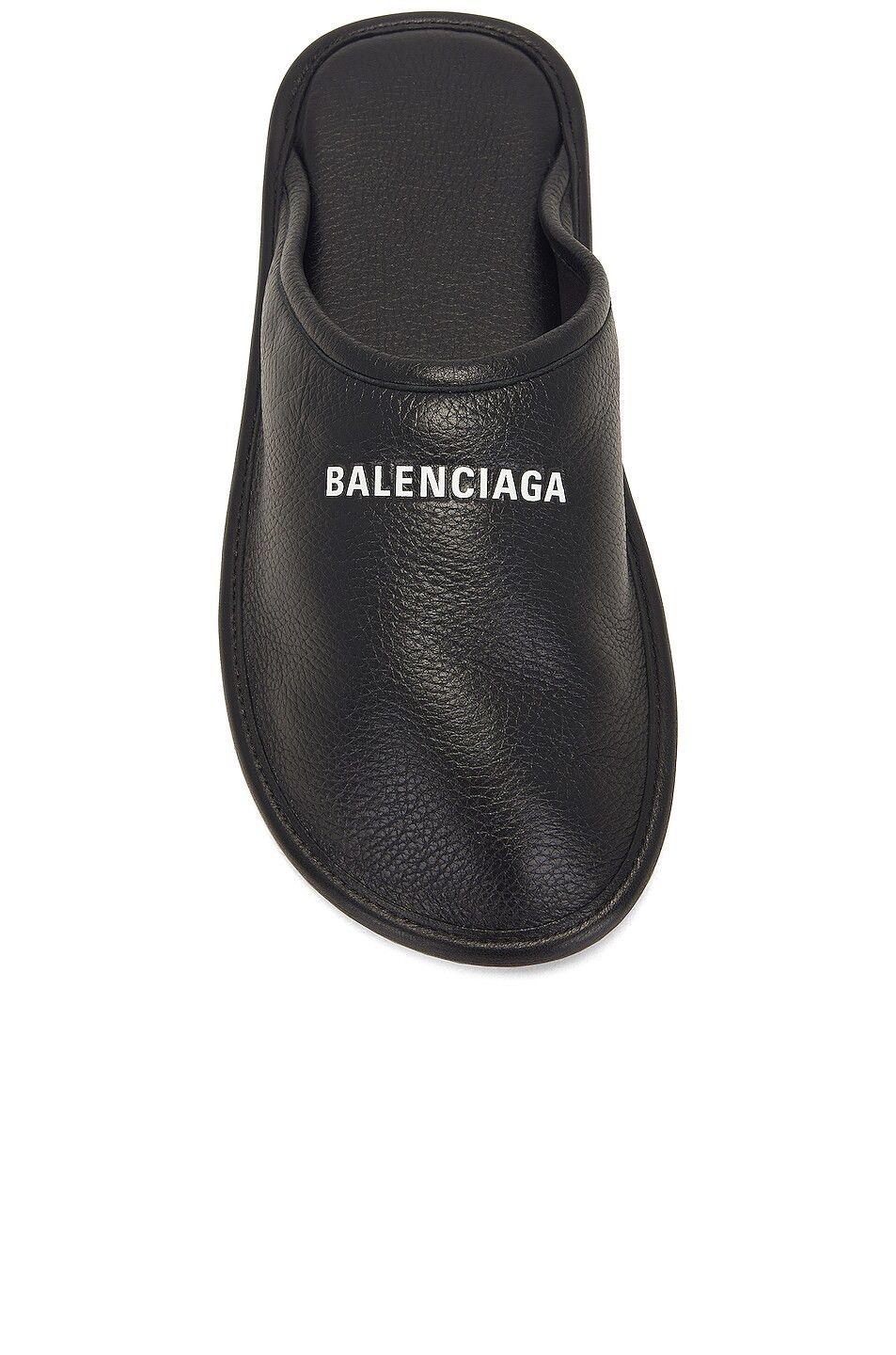 Balenciaga o1w1db10525 Home Mules in Black Size US 6 / EU 39 - 4 Thumbnail