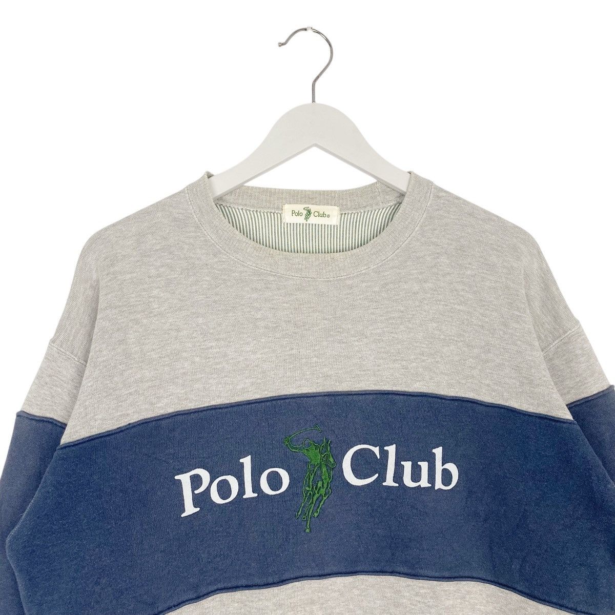 Other Vintage Polo Ralph Lauren Big Logo White/Blue Size M Size US M / EU 48-50 / 2 - 3 Thumbnail