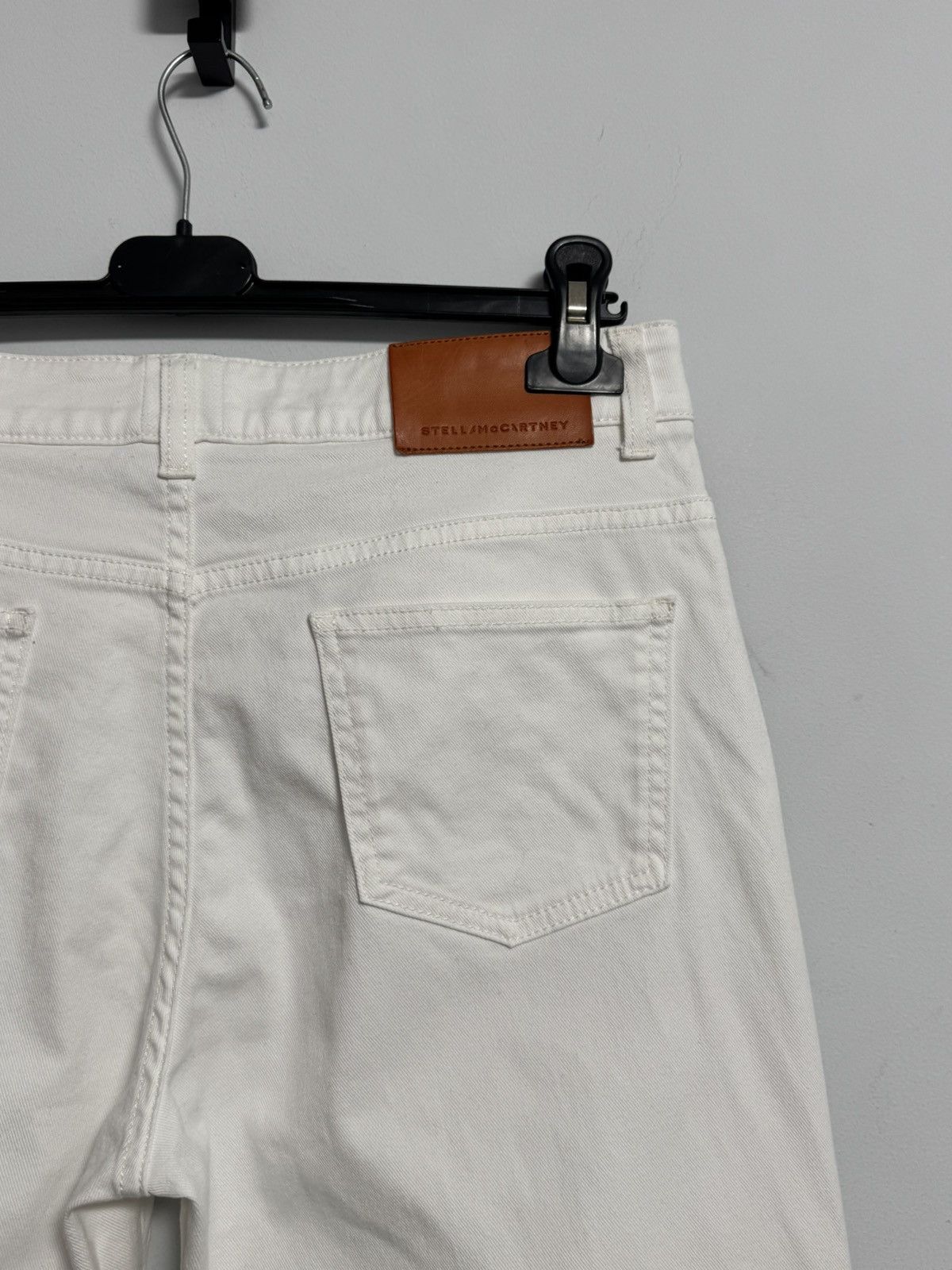 Stella McCartney Stella McCartney Mid-Rise Straight Leg Jeans Size 29 Size 29" - 11 Thumbnail