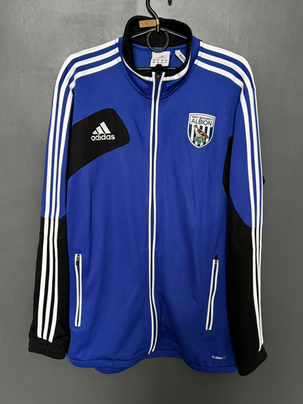 Adidas West Bromwich Albion Training Football Jacket Sweatshirt Size US L / EU 52-54 / 3 - 1 Thumbnail