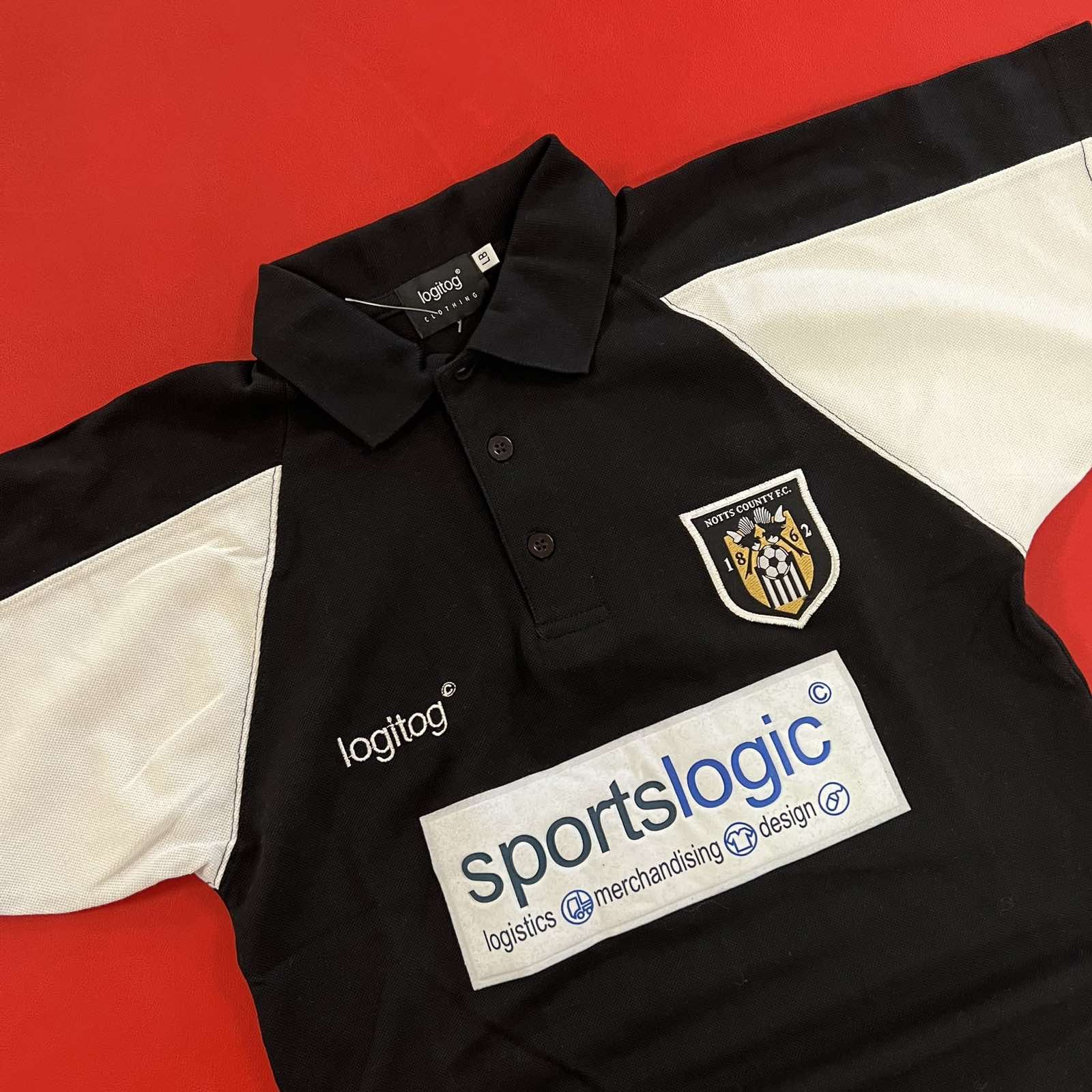 Vintage Vintage Logitog Notts County FC Soccer Jersey Sz xs-s Size US S / EU 44-46 / 1 - 2 Thumbnail